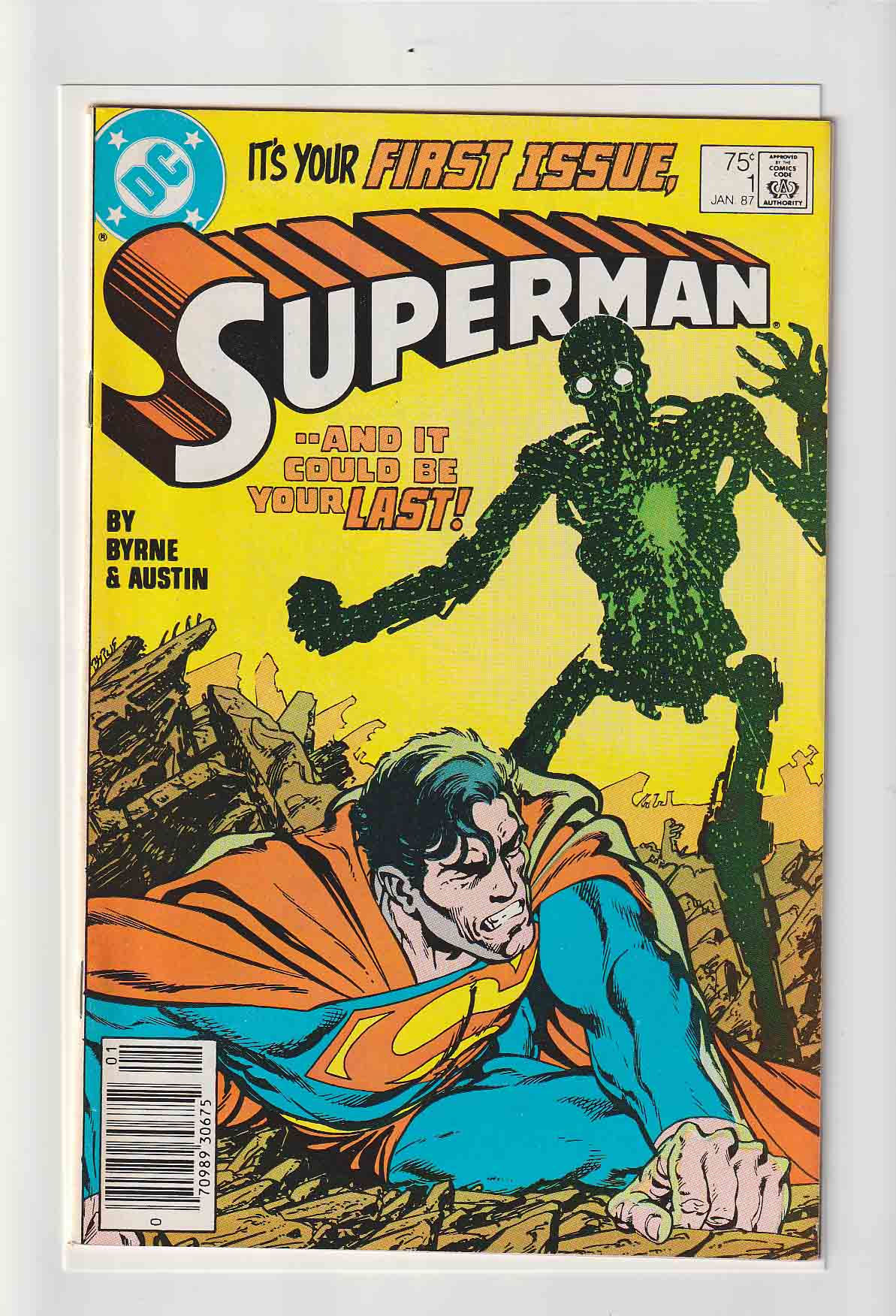 Wallpaper #FWjqFpMBSpphPi3-dg3B135 Superman Comics Vol 2 1987 2006 DC Comics