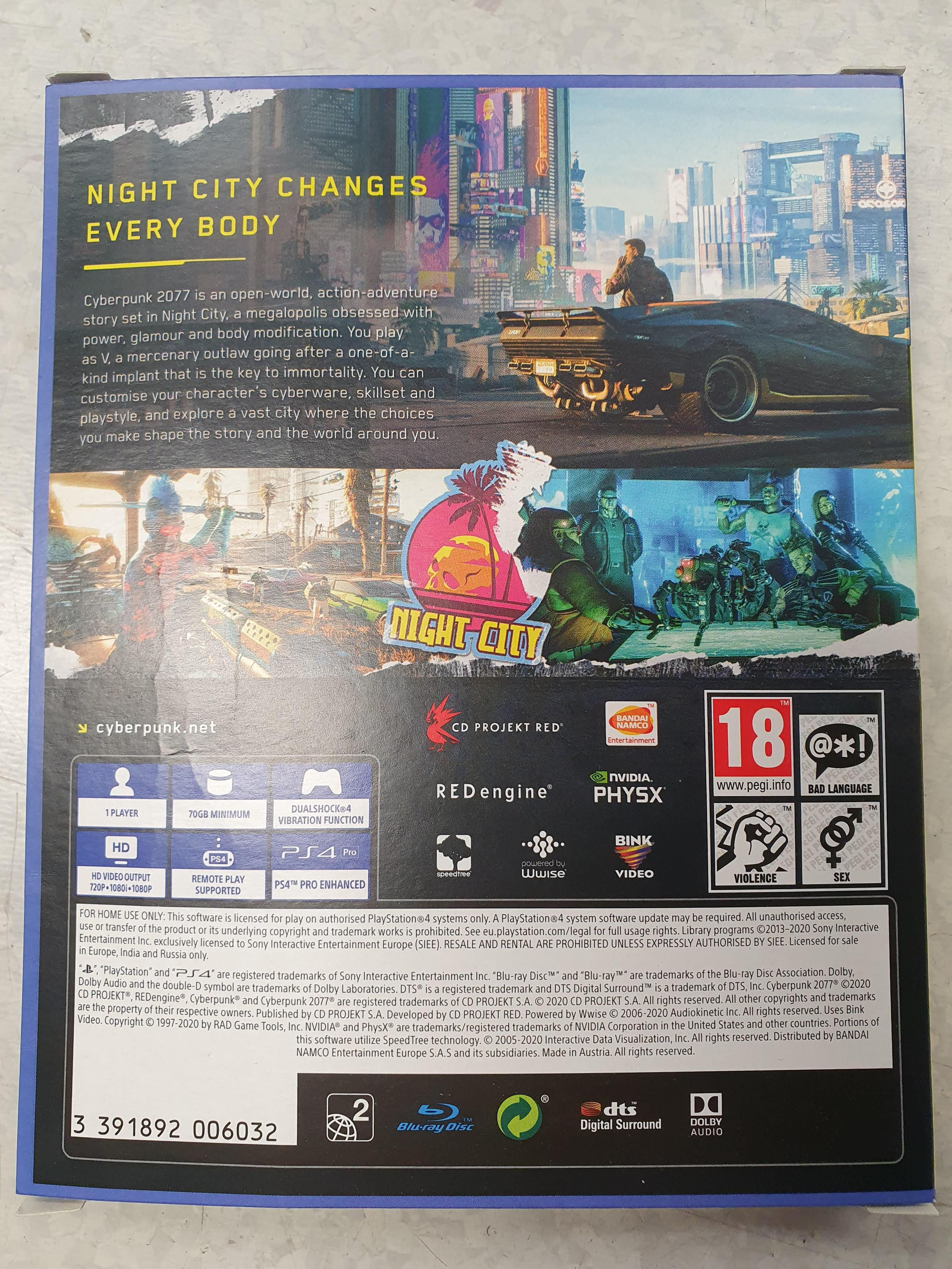 Wallpaper #fmeh-pIBSpphPi3-95Fq358 Cyberpunk 2077 Comes on Two Blu Ray Discs Vg247