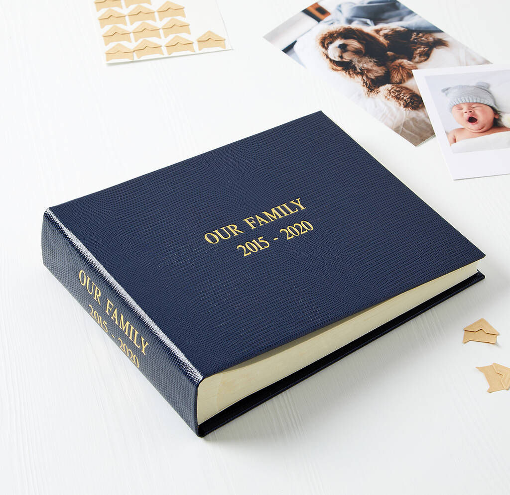 Wallpaper #te9ES5MBMN-XEVvV6Dor58 Luxury Personalised Dark Collection Photo Album by Harris Jones Ltd