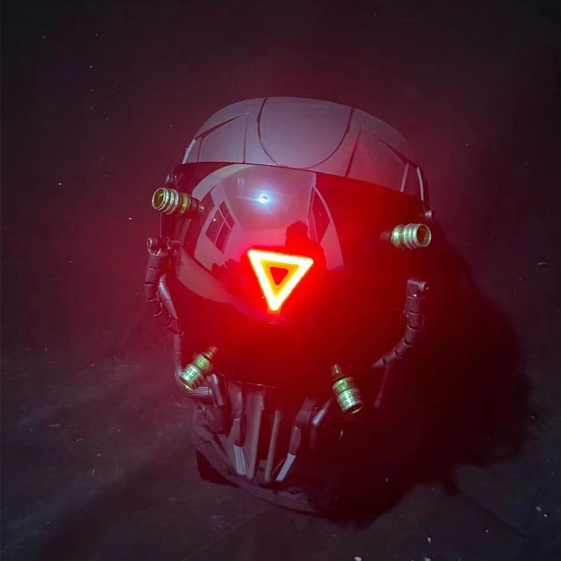 Wallpaper #PPtihJcBx-Hc5Y204K-u62 Punk Helmet LED Mask Gothic Cybergoth Cosplay Costume Punk Outfits
