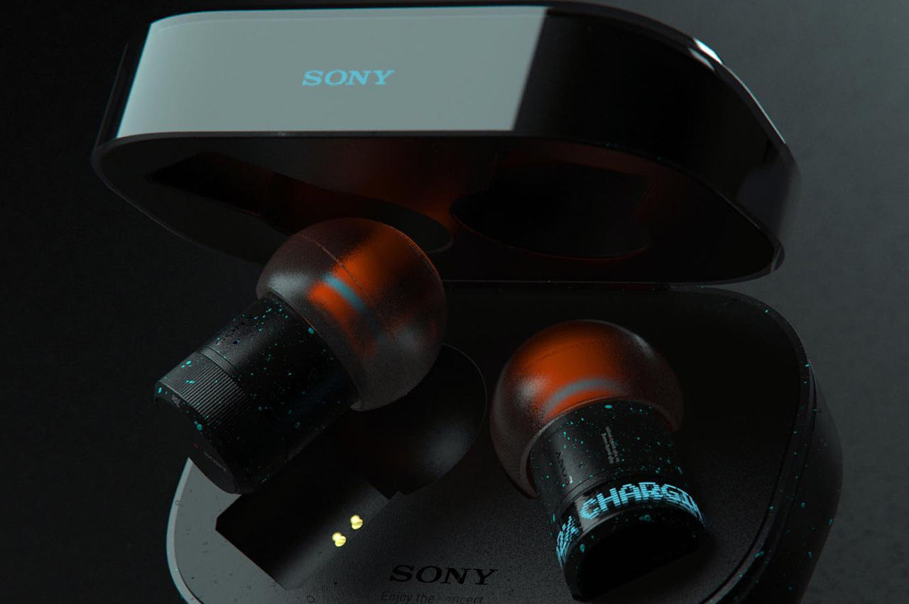 Wallpaper #MBlRAo8BtGB6xQ78uEqr43 Sony Inspired Anc Earbuds Have Cyberpunkish Vibe Owing to Play of Color