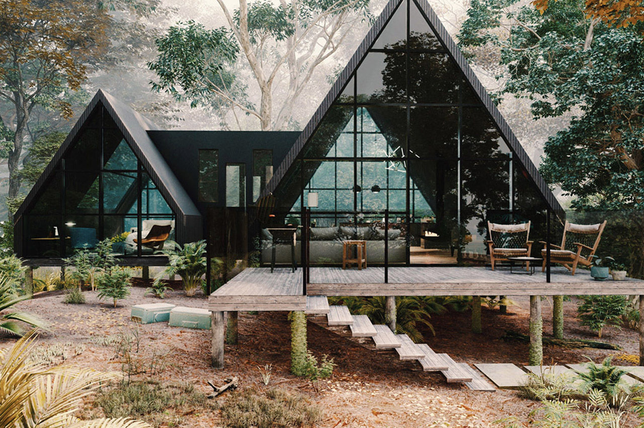 Wallpaper #VWcrC5MBSpphPi3-B9iE167 Triangular Home Designs That Prove This Humble Polygon is Making Big