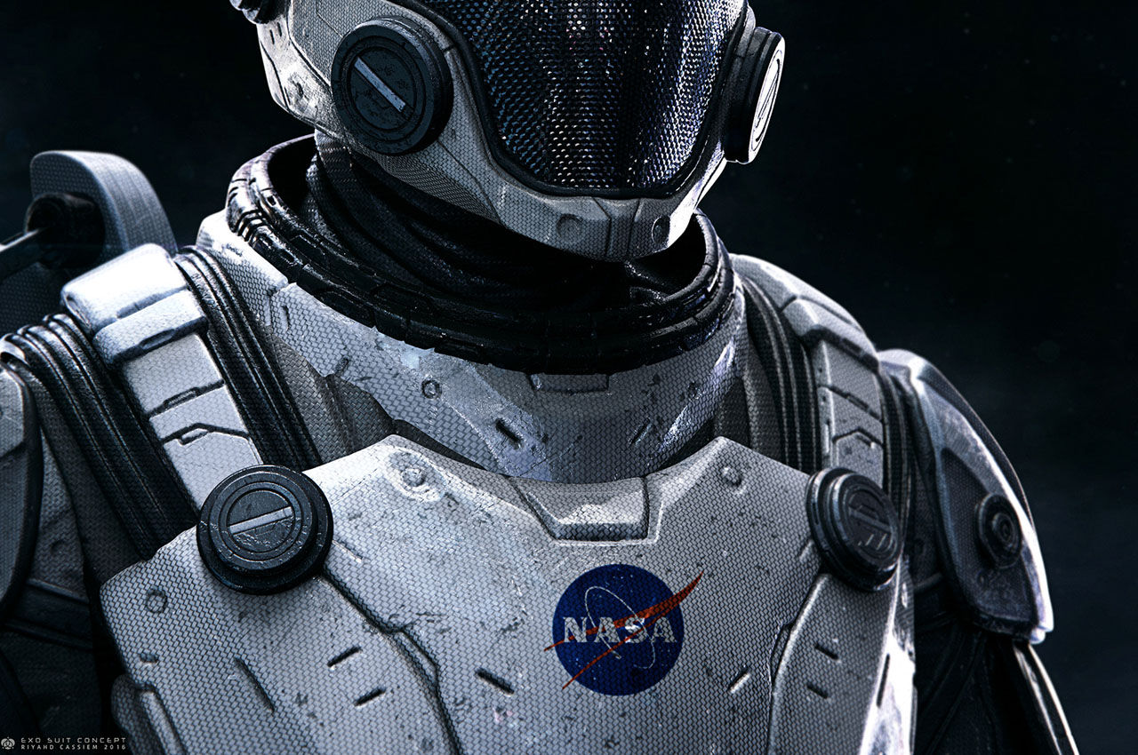 Wallpaper #u2hUIpMBSpphPi3-jDKc21 This Nasa Exoskeleton Spacesuit Designed for Inter Galactic Space