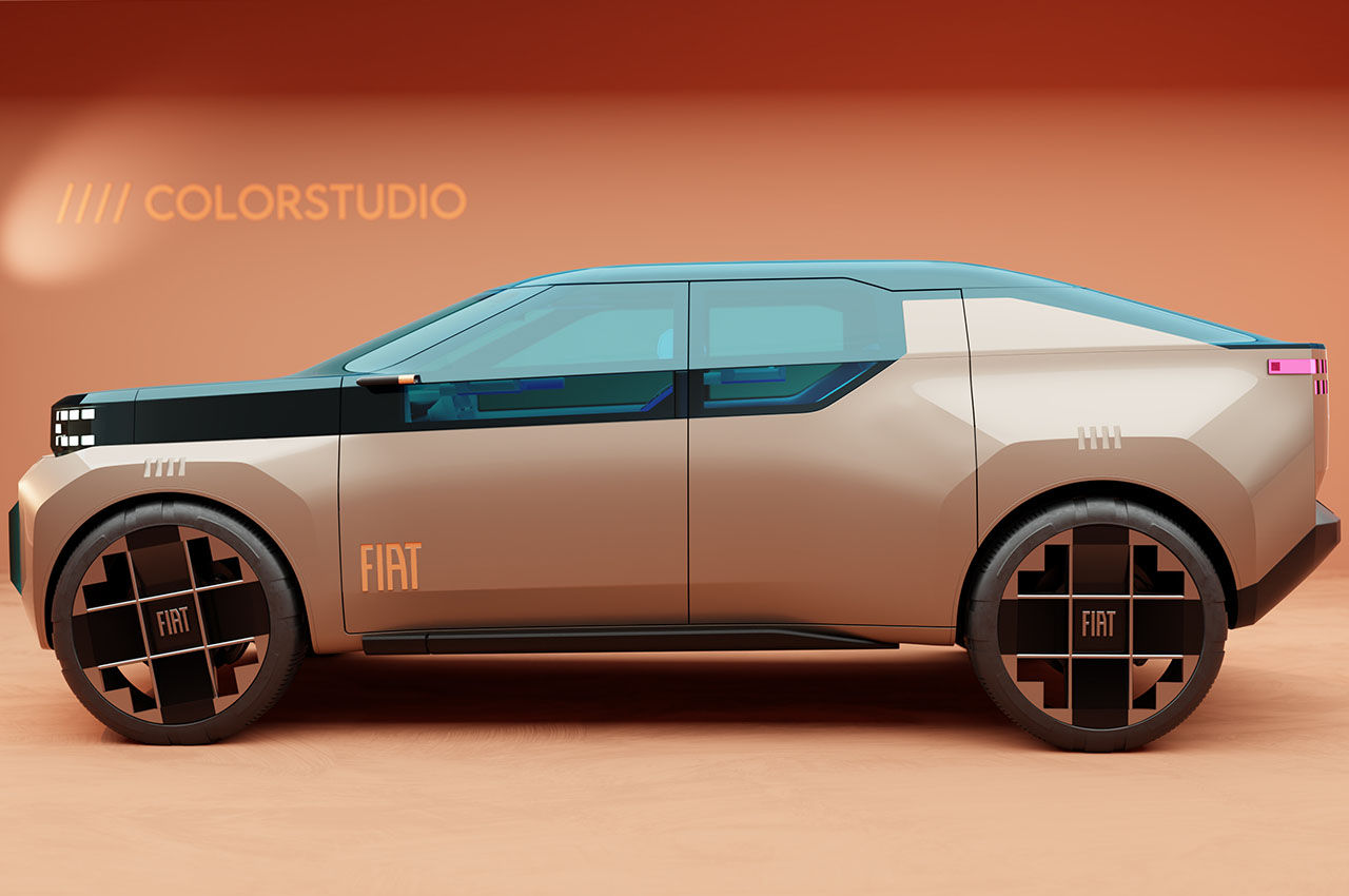 Wallpaper #emeVBJMBSpphPi3-Tbgl45 Fiat Unveils Bold Panda Concepts Dressed as a Pick Up SUV Camper