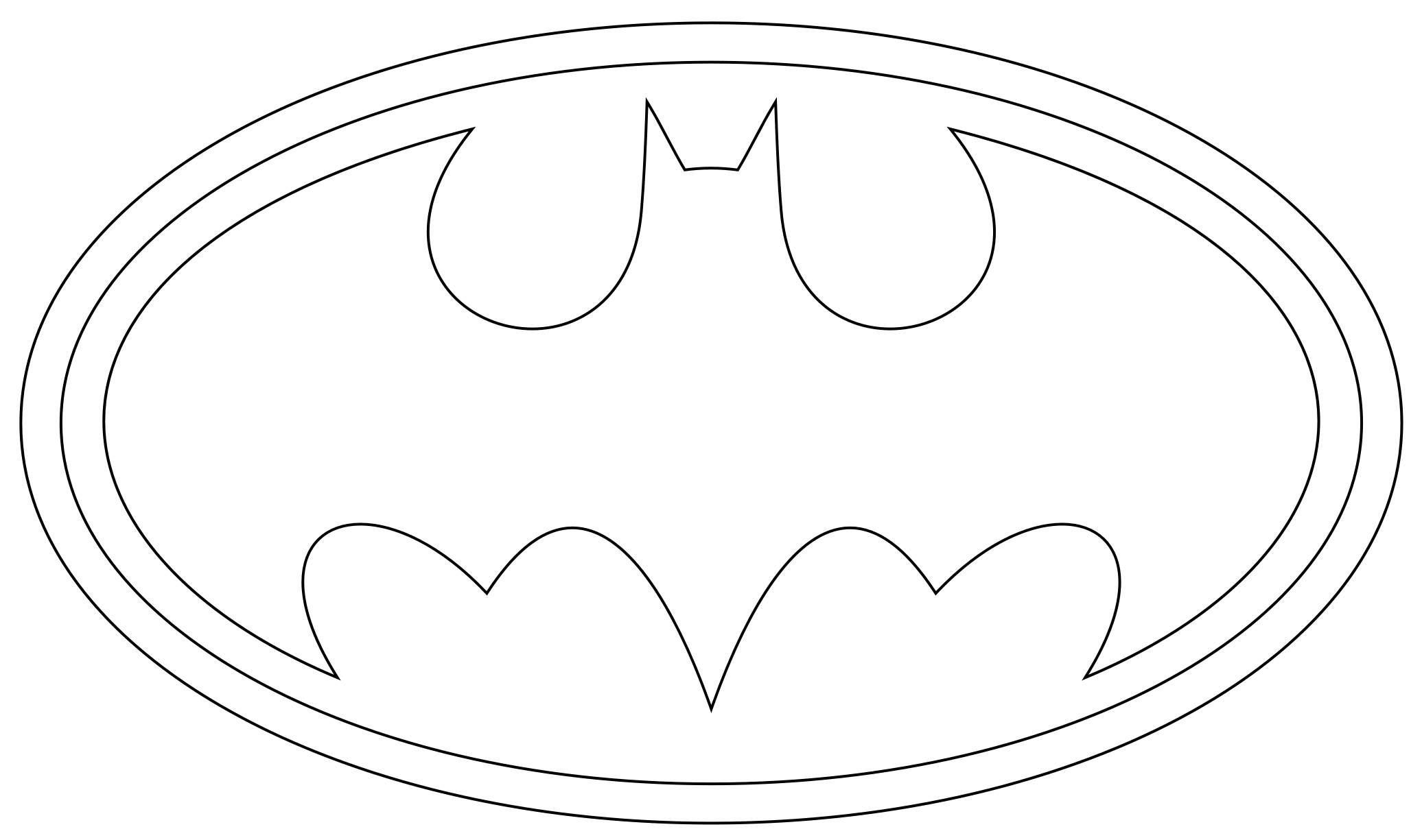 Wallpaper #mmcN85IBSpphPi3-RHNw53 Batman Logo Coloring Pages Clipartsco