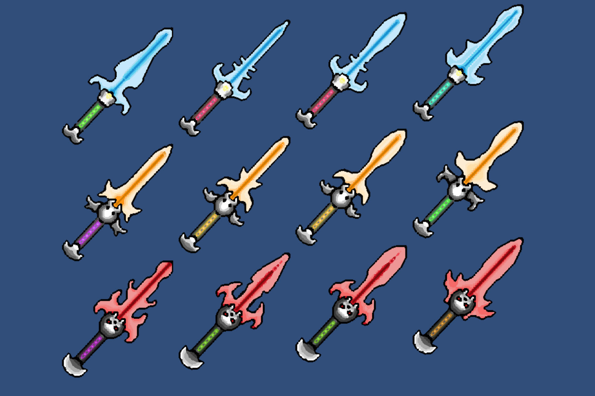 Wallpaper #xRdlPpMBPLD5_VENqd9N170 2d Swords Icons Pixel Art by Pixel Life