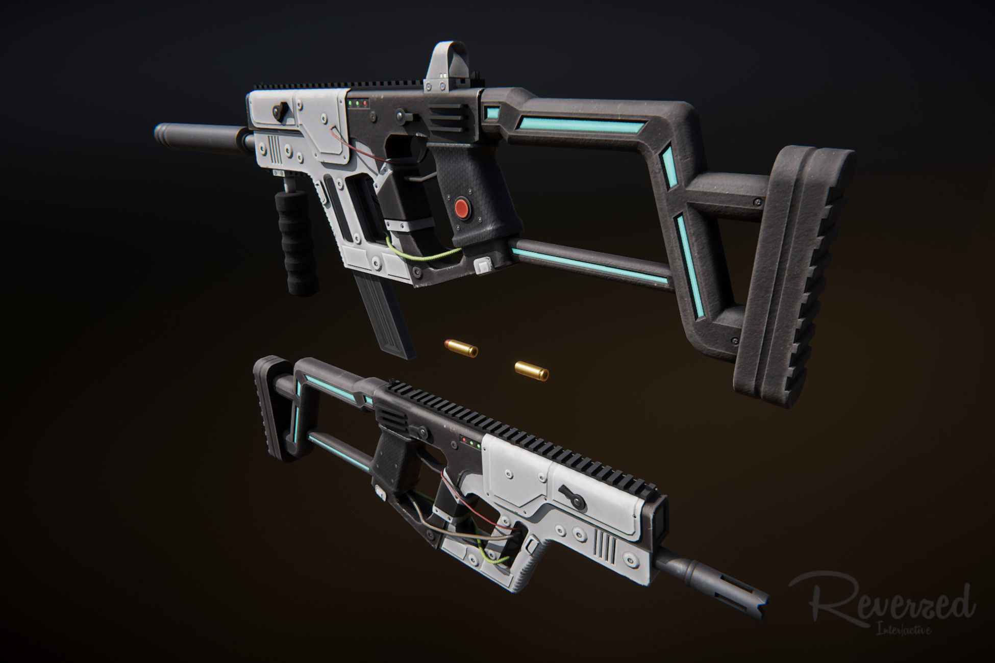 Wallpaper #QubWMpMBA7IOc3WmGhLe237 Cyberpunk Smg 3D Unity Asset Store