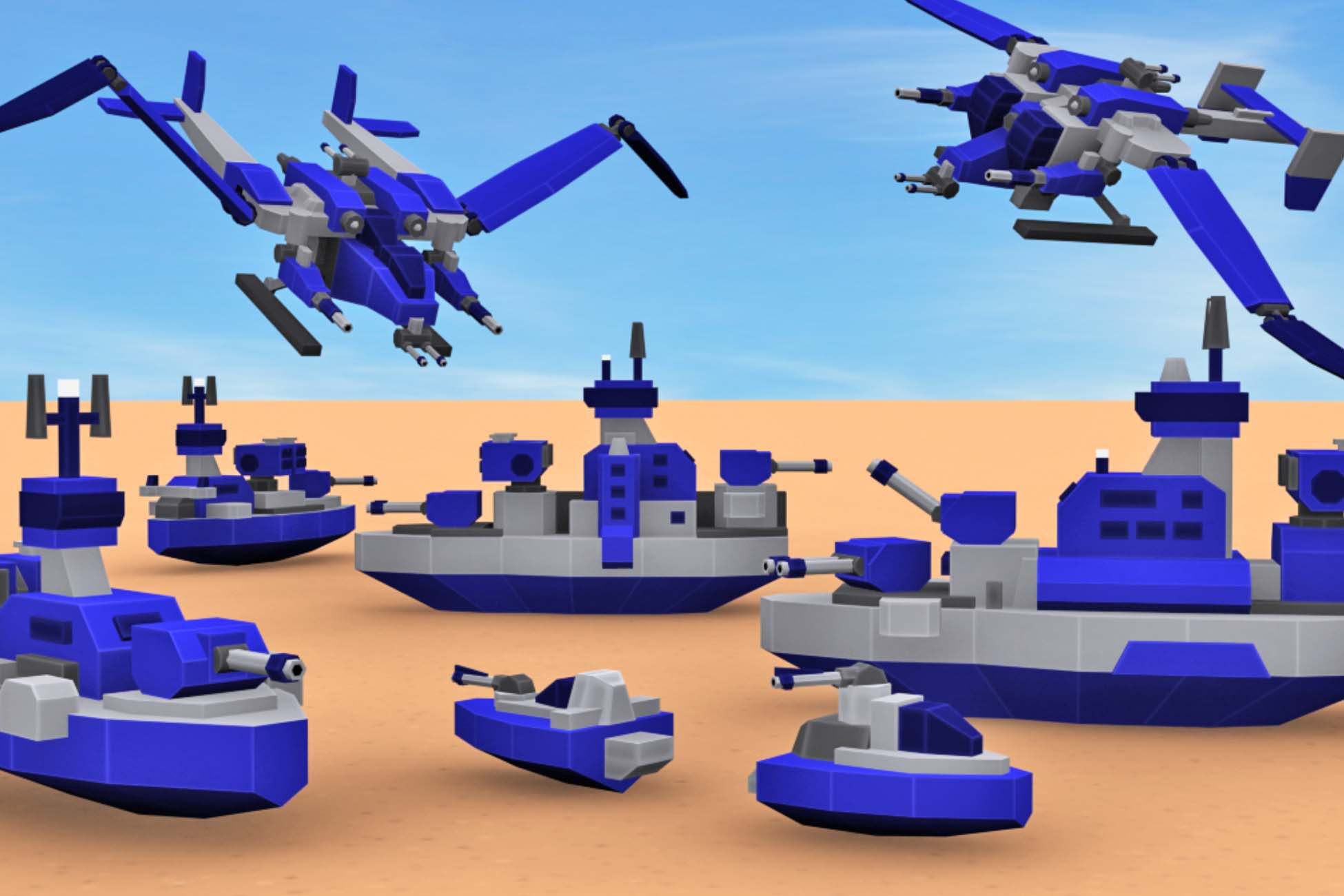 Wallpaper #h2jeIZMBSpphPi3-BDEJ57 Canopus Iii Low Poly Sci Fi Desert Units Set 3 3D Unity Asset Store