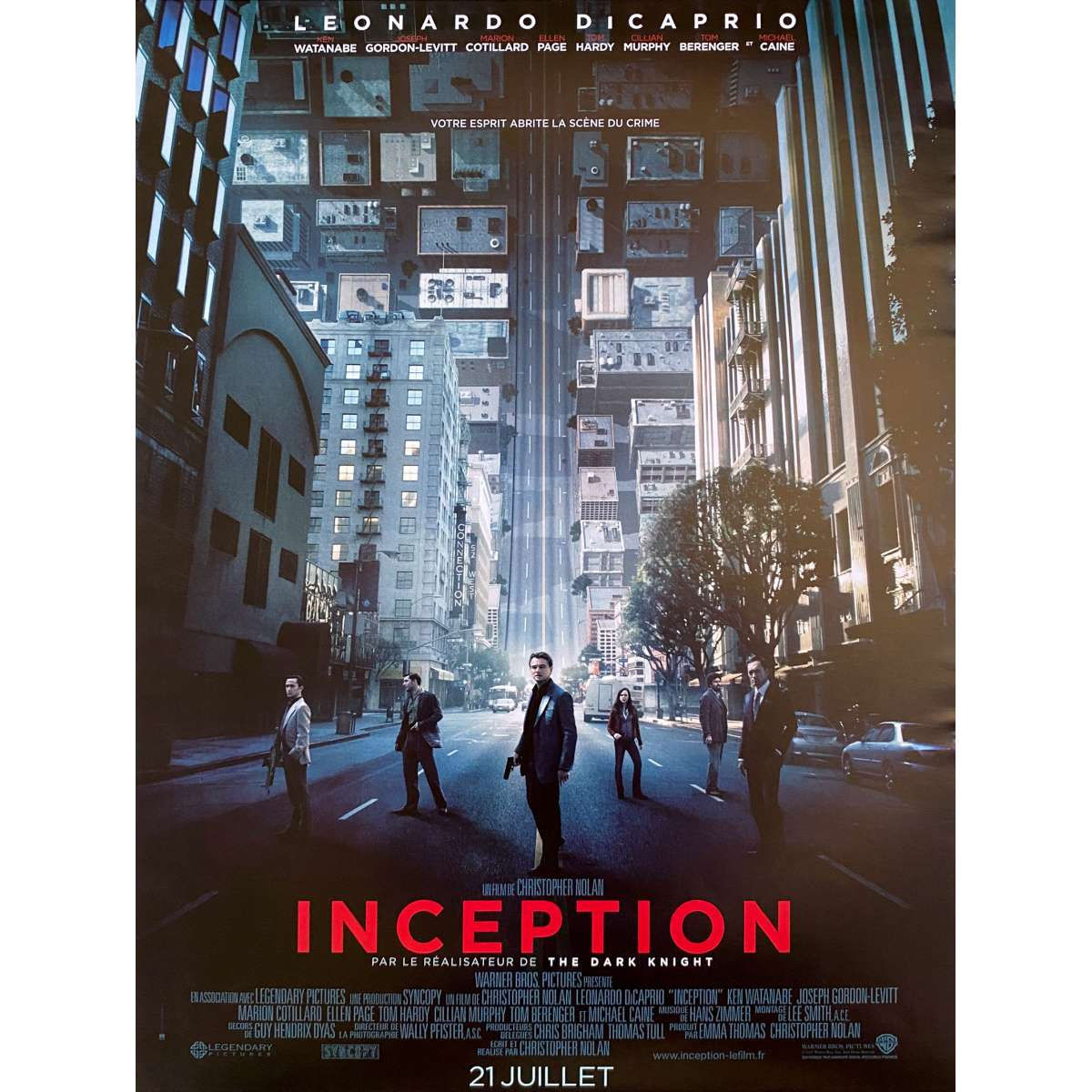 Wallpaper #c2dRB5MBSpphPi3-V8Uk194 Inception Movie Poster 15x21 in