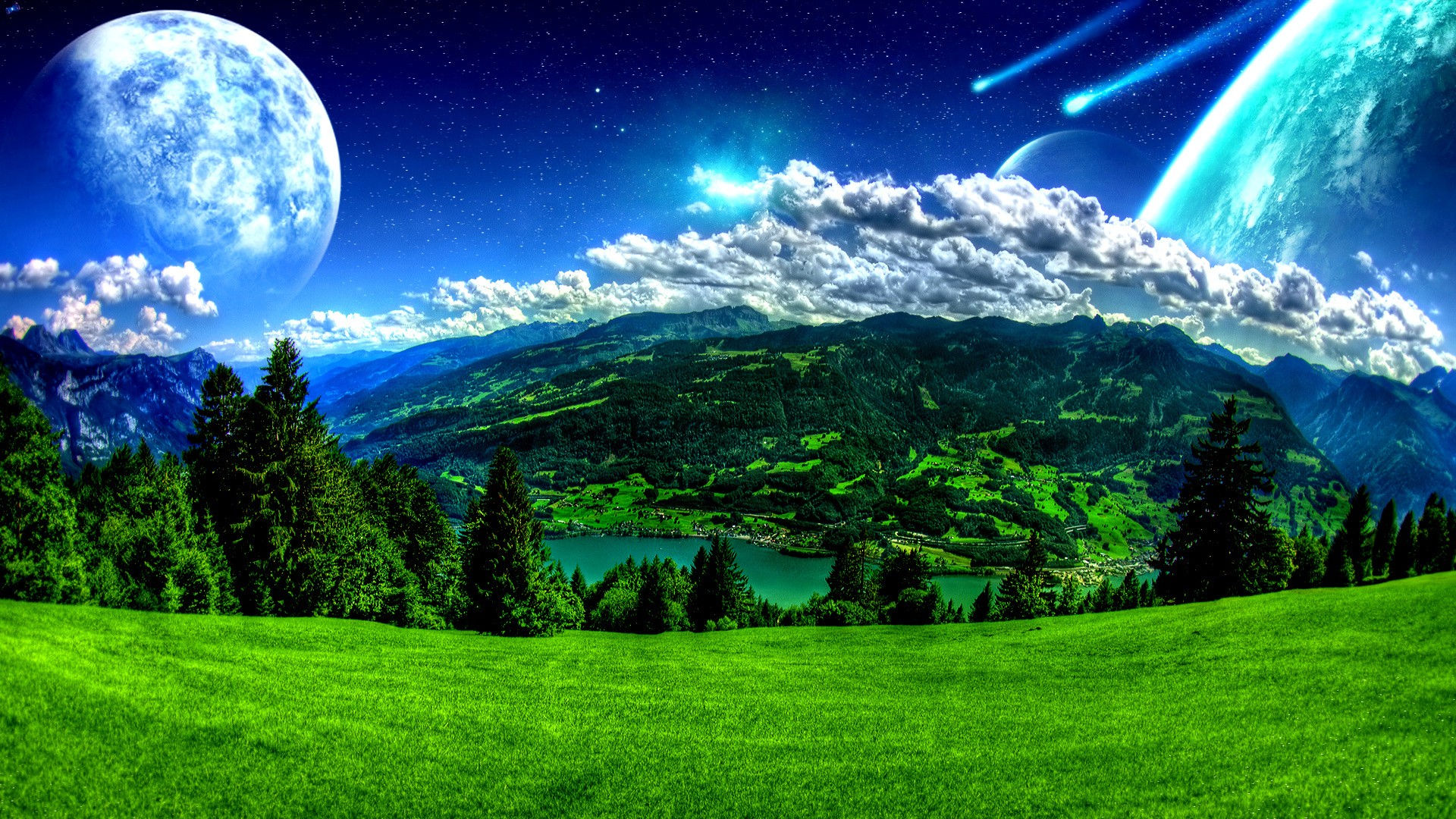 Wallpaper #q2cH_5IBSpphPi3-TKEx238 Landscapes 1920x1080 Space Wallpaper 03092 Baltana