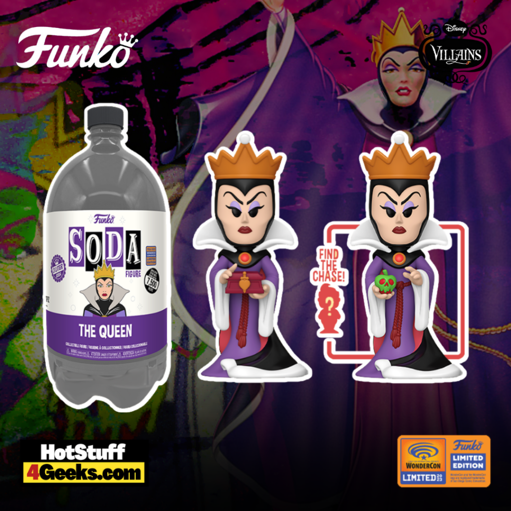 Wallpaper #5KV0OJMBVBiSkHCaSY0k387 Wondercon 2023 Evil Queen Funko Vinyl Soda 3 Liter