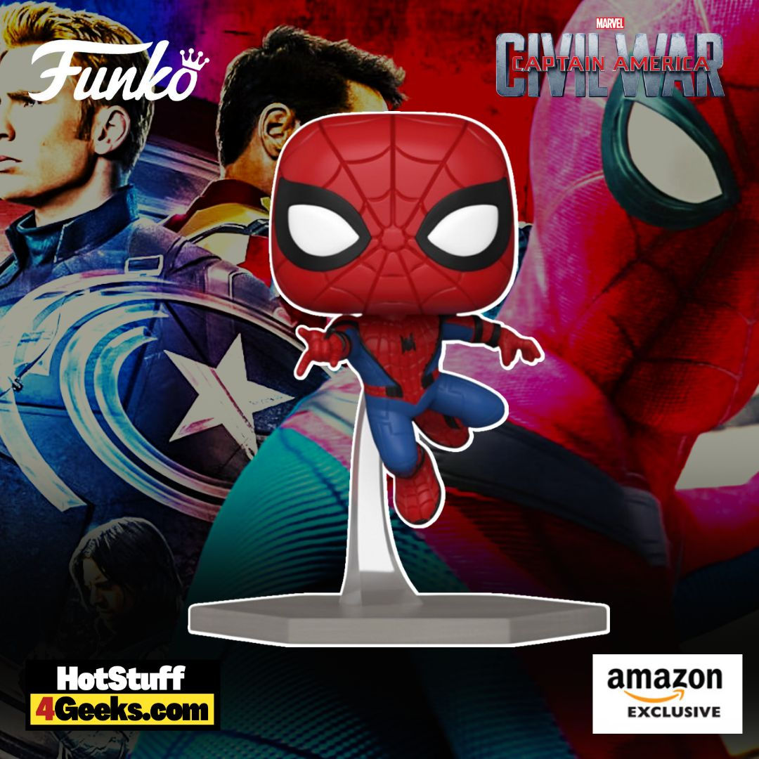 Wallpaper #_aV-OJMBVBiSkHCa5Y3h333 2023 New Civil War Build a Scene Spider Man Funko Pop