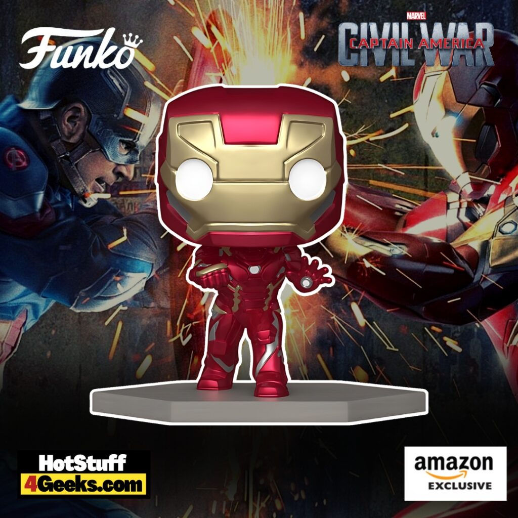 Wallpaper #_aV-OJMBVBiSkHCa5Y3h290 2023 New Civil War Build a Scene Iron Man Funko Pop