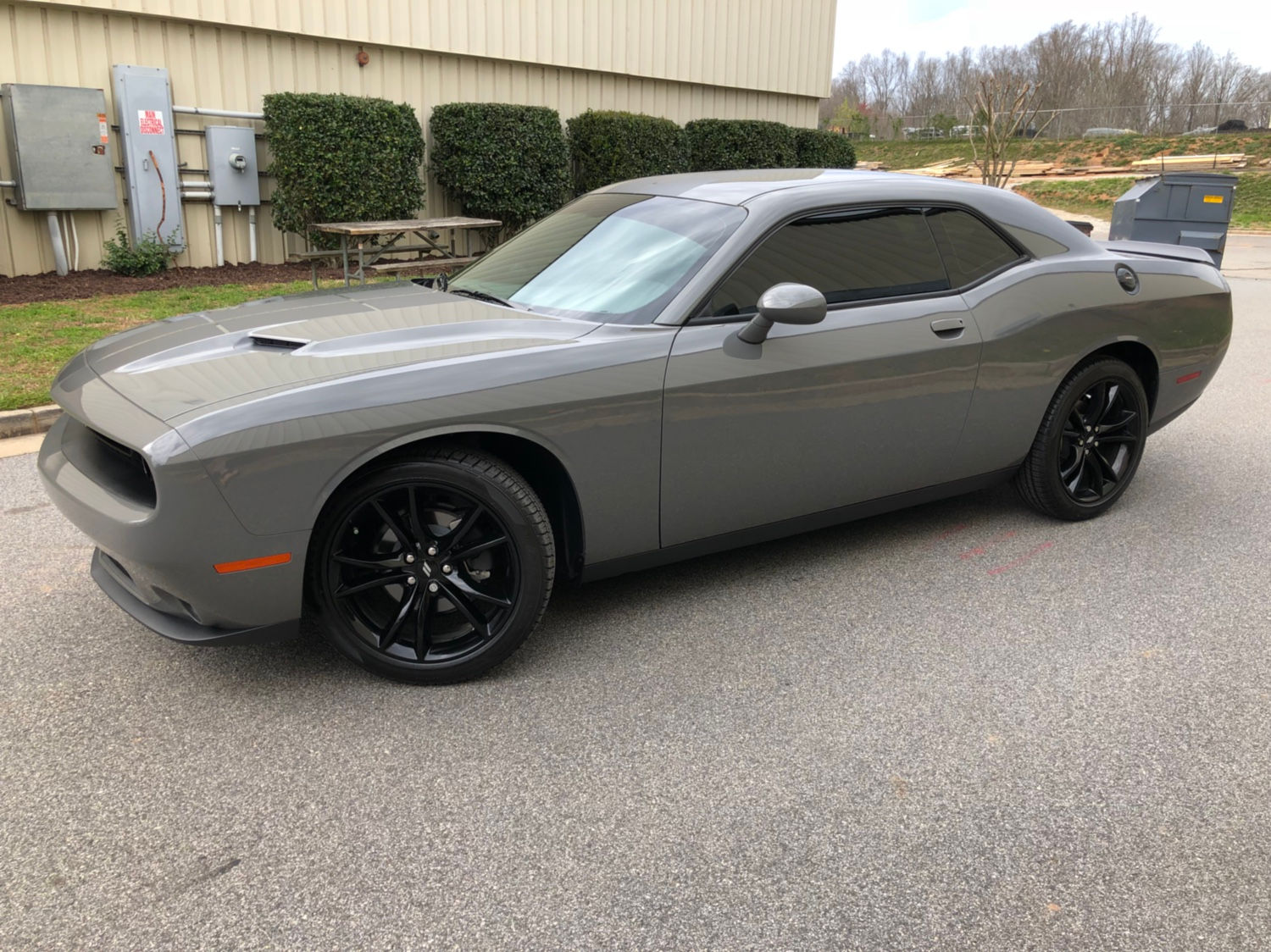 Wallpaper #84950 2018 Dodge Challenger Srt Demon Black Satin Hood Only 594 Miles Bone