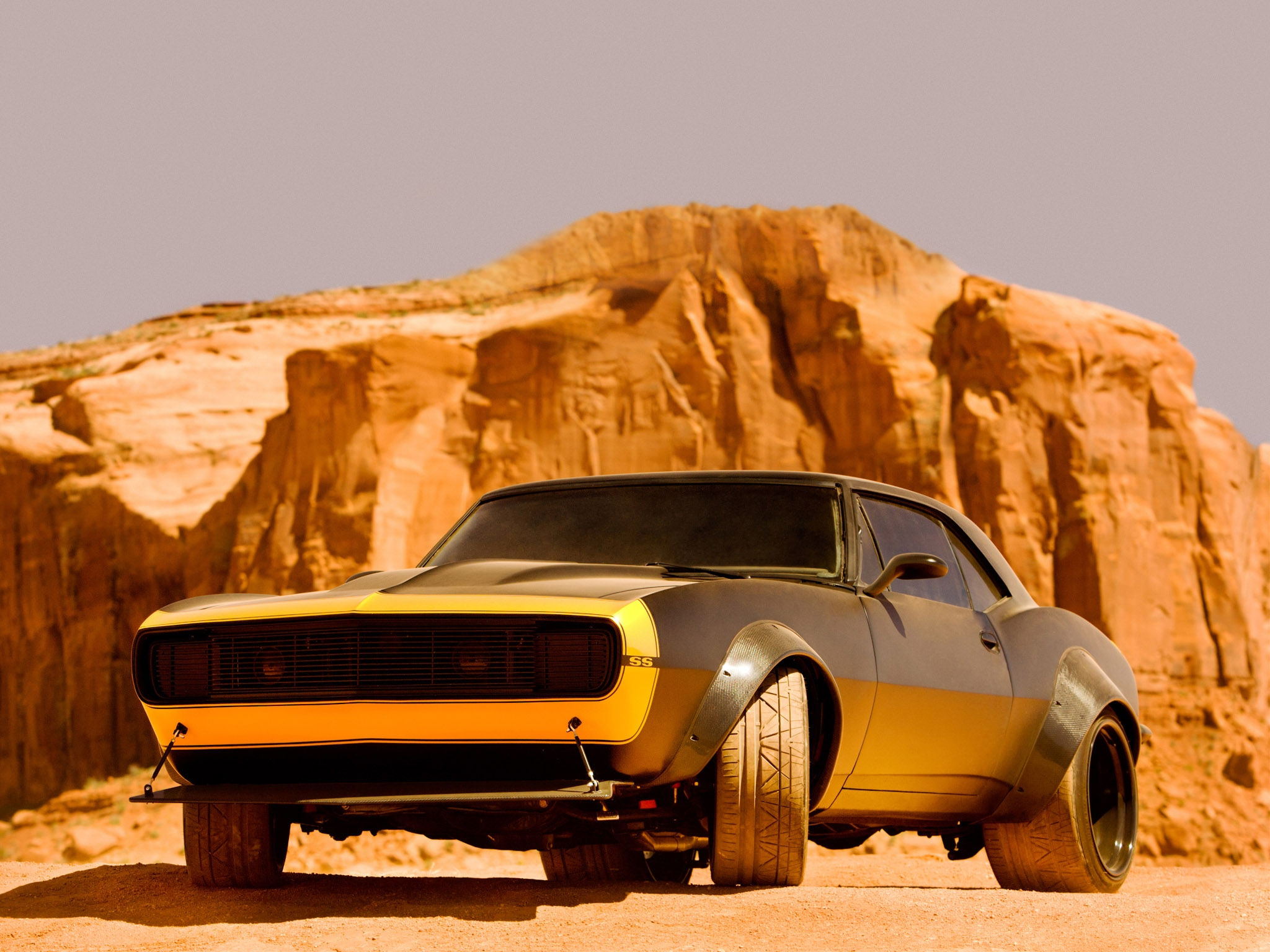 Wallpaper #sSbXl5cBNyflpn9rXYZh111 Wallpaper Chevrolet Camaro Ss Yellow Car Front View 1920x1080 Full HD