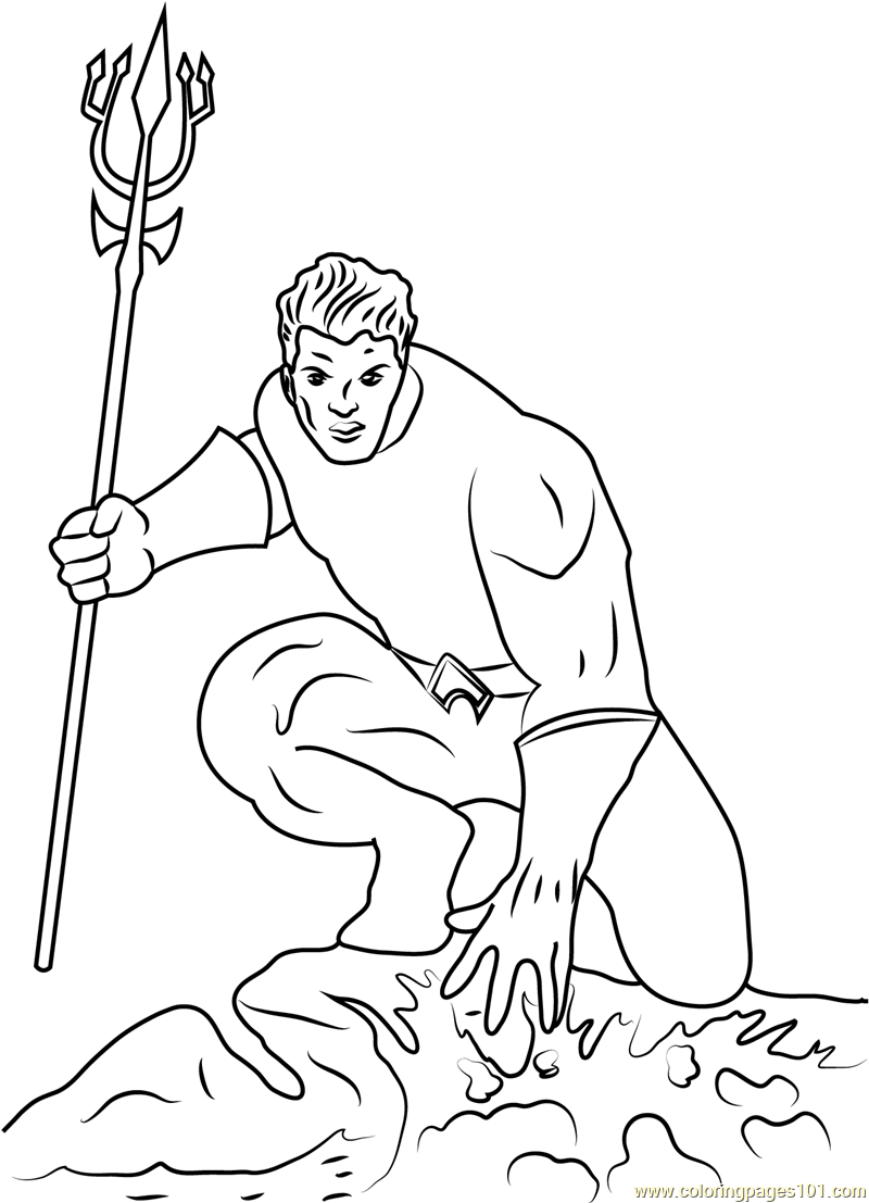 Wallpaper #909c6 Aquaman Coloring Pages Free Coloring Pages Wonder Day Coloring