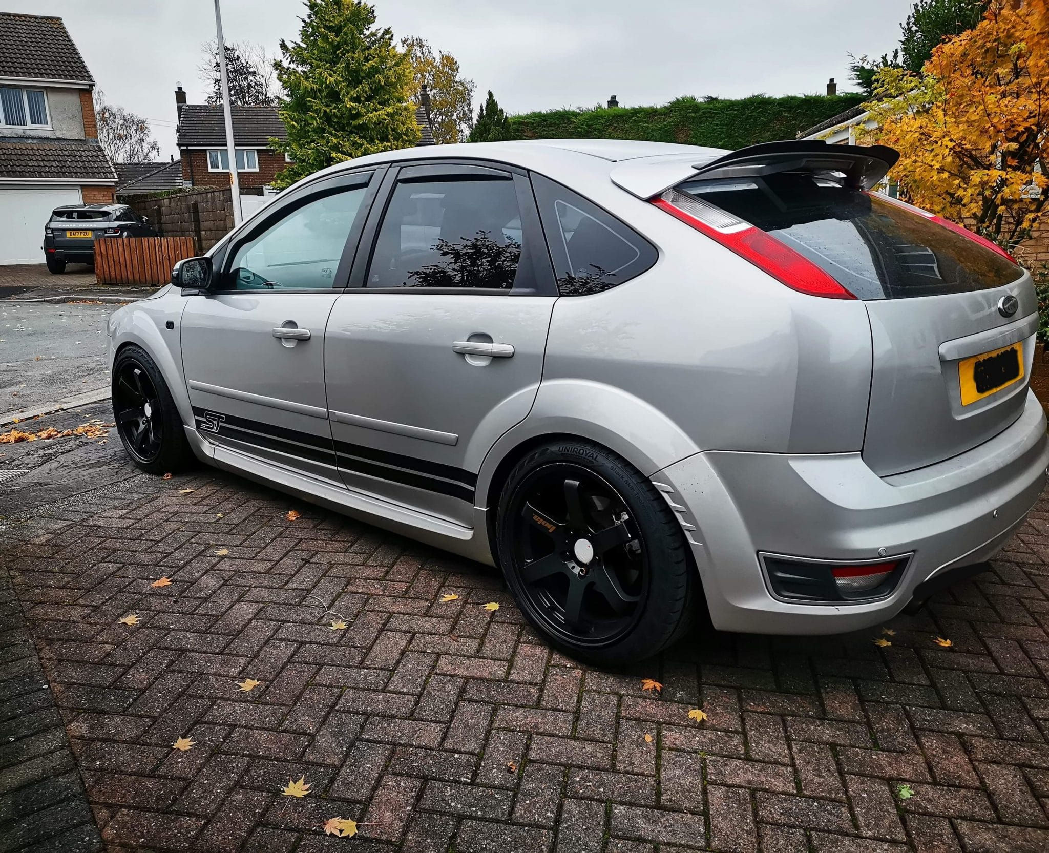 Wallpaper #_BkrGI8BtGB6xQ78UnAC10 Ford Focus St Mk2 3 Door or 5 Door Traditional St Side Stripes