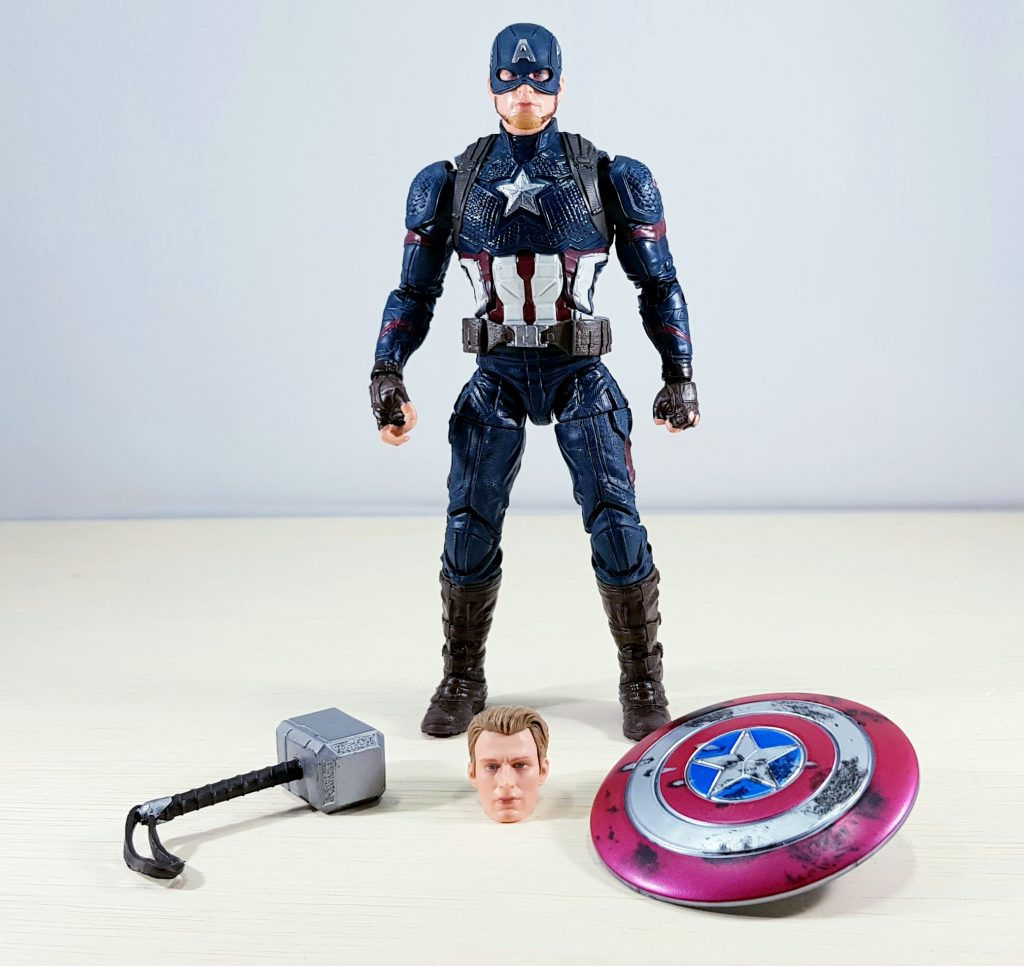 Wallpaper #LHOfgo4BFI5NbQks2xlx40 Worthy Captain America Marvel Legends Series Endgame Hasbro 2019