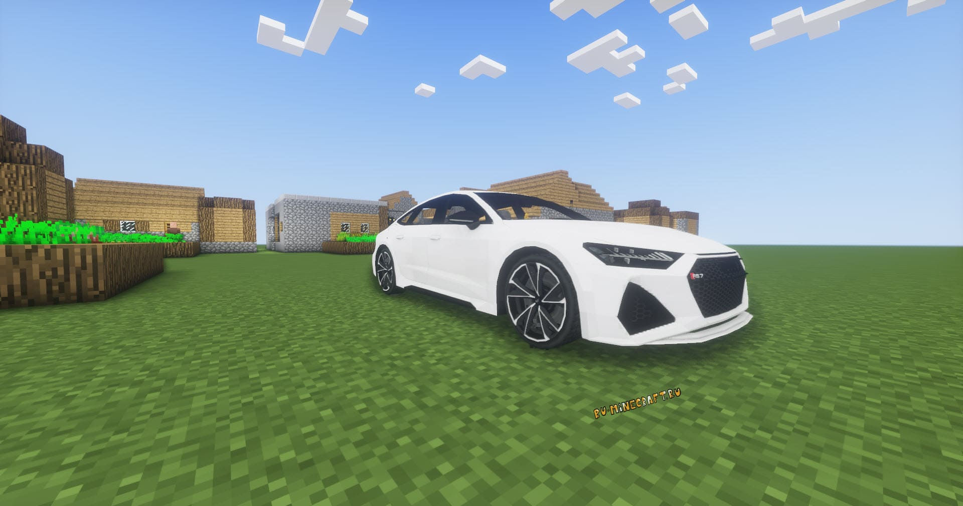 Wallpaper #ccfc1 Audi Newingr Minecraft Car Addon Gaming Blog