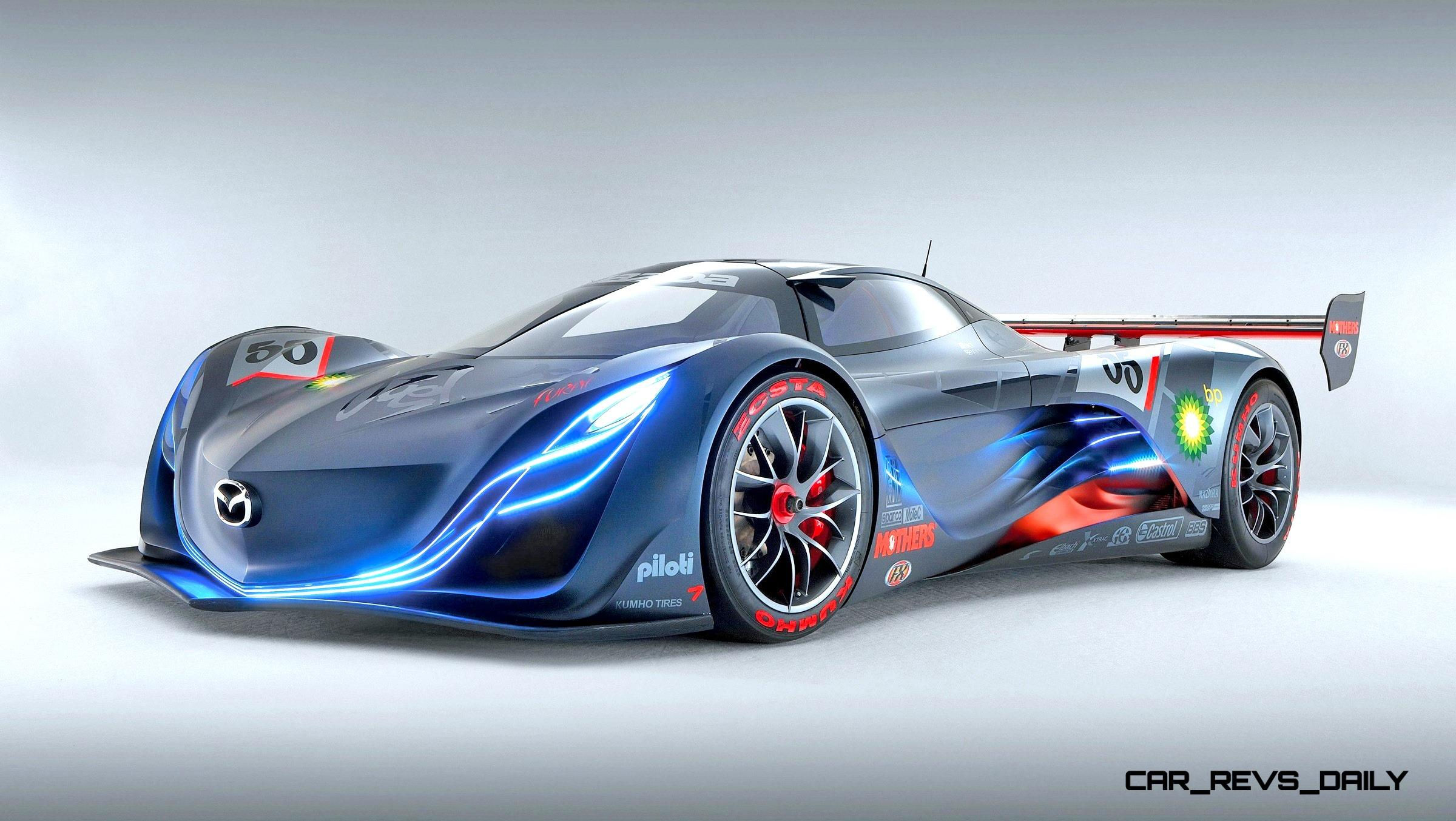 Wallpaper #fmejDJMBSpphPi3-f9-x66 Concept Flashback 2008 Mazda Furai is 450hp Rotary Lmp2 Car That Met
