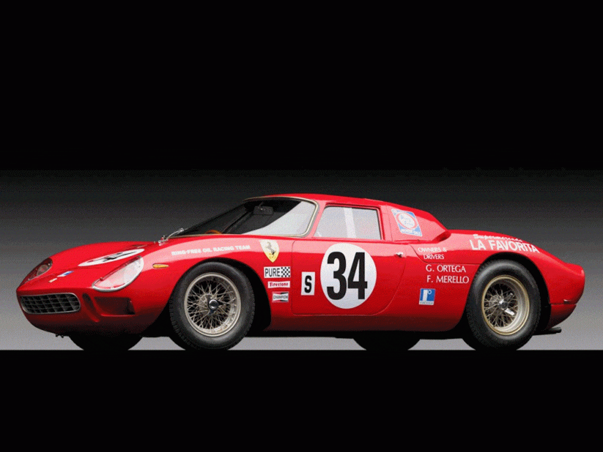 Wallpaper #WrjF3JIBJvJKYCmE7f2M8 1964 Ferrari 250 Lm by Carrozzeria Scaglietti Animated Gif9988