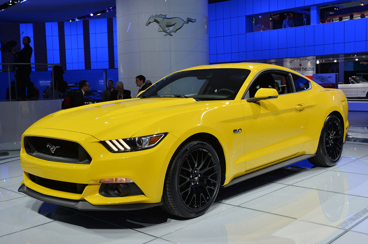 Wallpaper #LJ9kWZMBcUVgGJNoqrJ065 Vote Hot or Not 2015 Mustang GT in Triple Yellow Americanmuscle