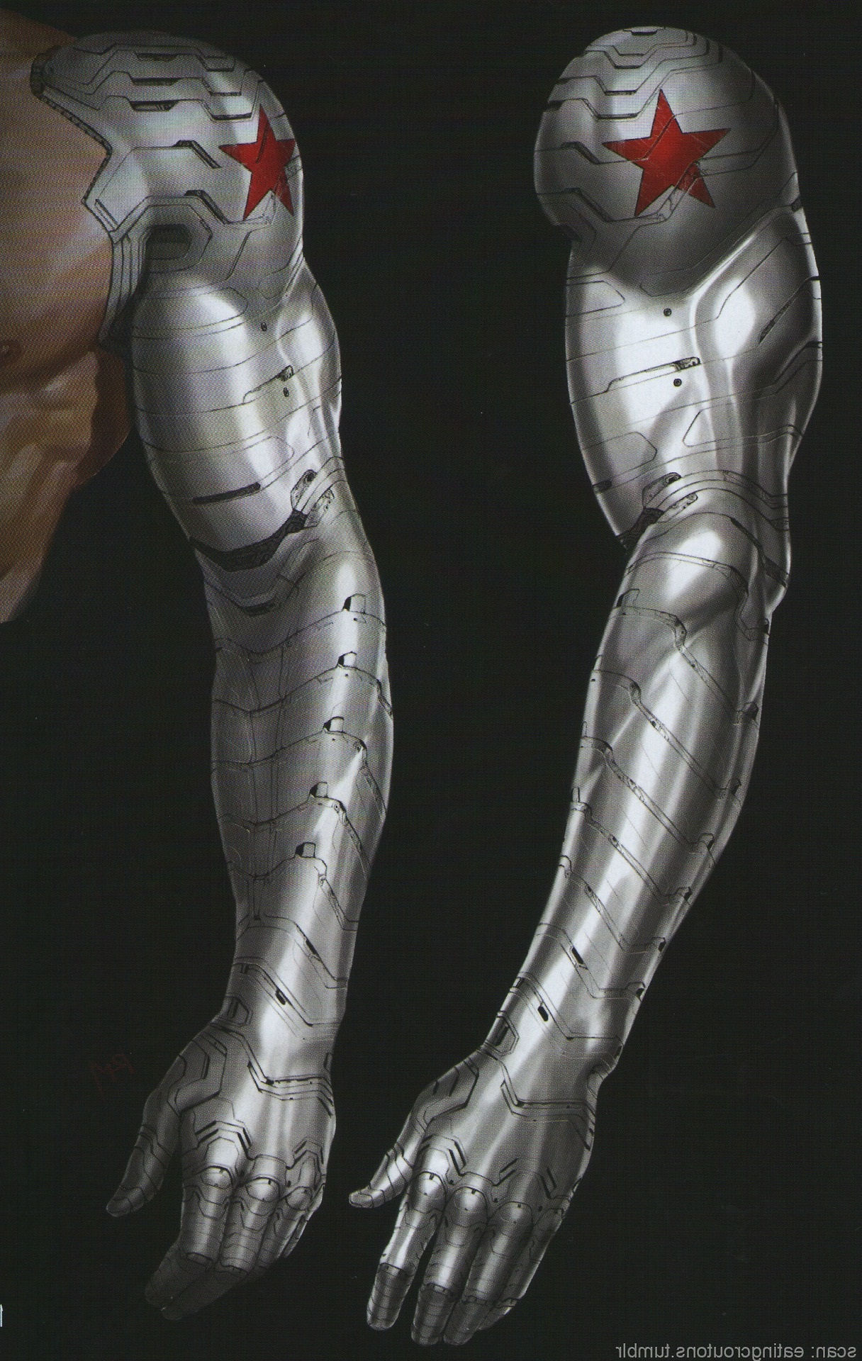 Wallpaper #AfDcf5cBi4JM6agGcSER92 Buckys Bionic Arm Object Comic Vine