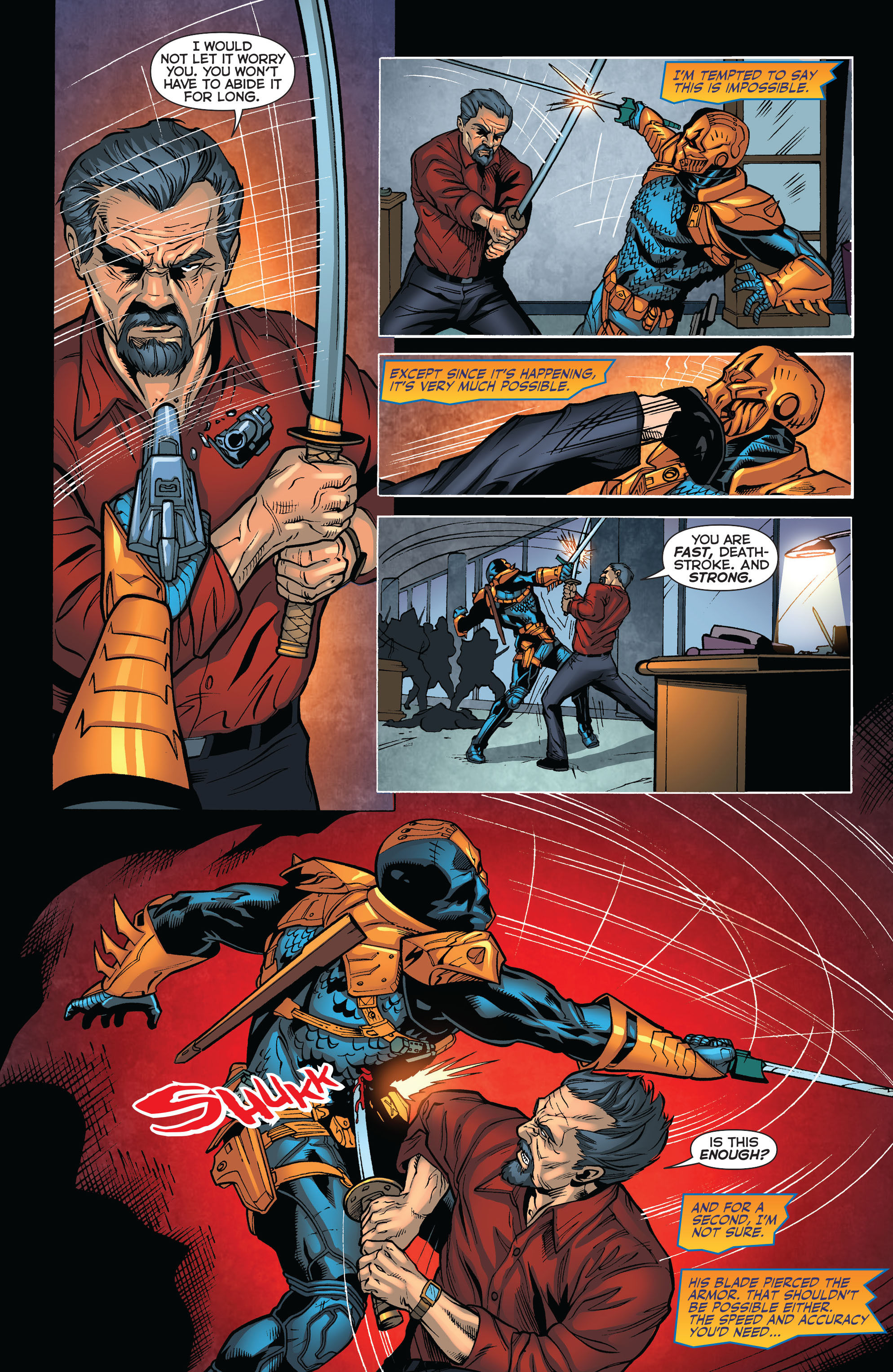 Wallpaper #Wu8sTZMBMN-XEVvVlT_k259 Deathstrokes vs Cyborg Ninjas Battles Comic Vine