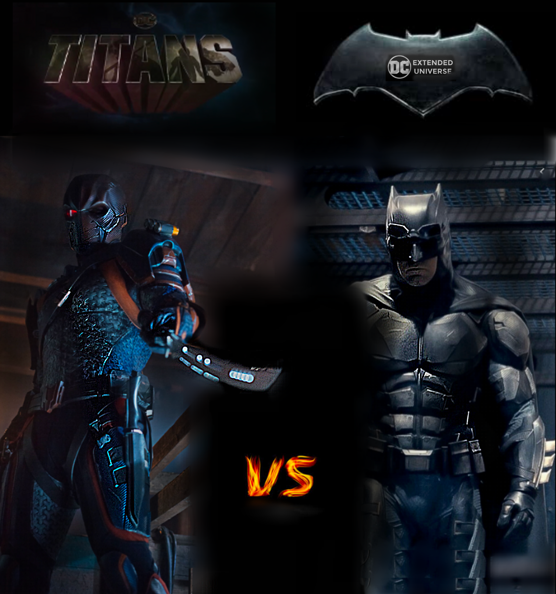Wallpaper #Wu8sTZMBMN-XEVvVlT_k224 Deathstroke Titans vs Batman Dceu Battles Comic Vine