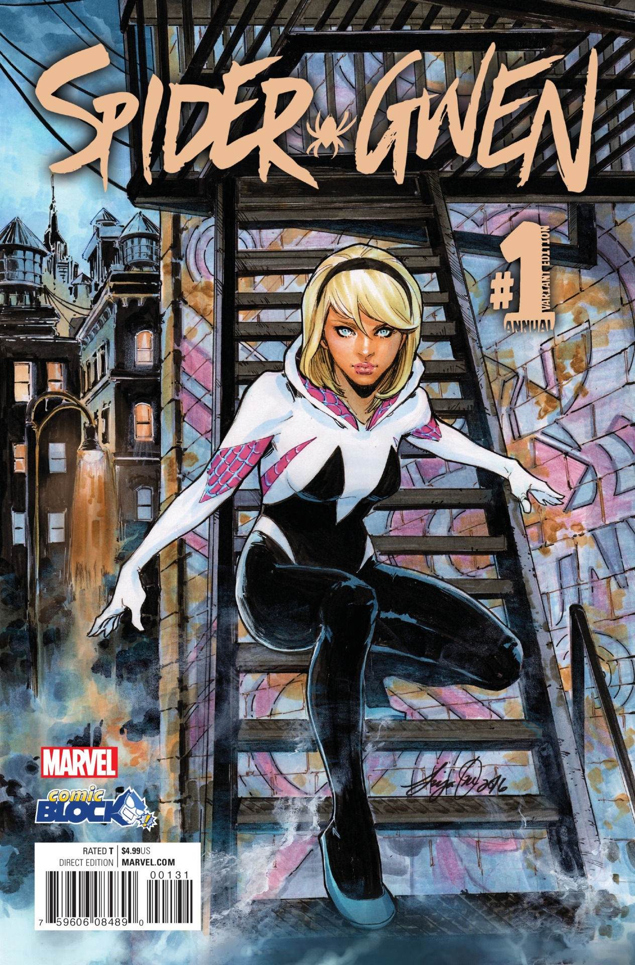 Wallpaper #x_SDOpMBKFX8bn3rH3iq49 Preview Spider Gwen Annual 1 Comic Vine