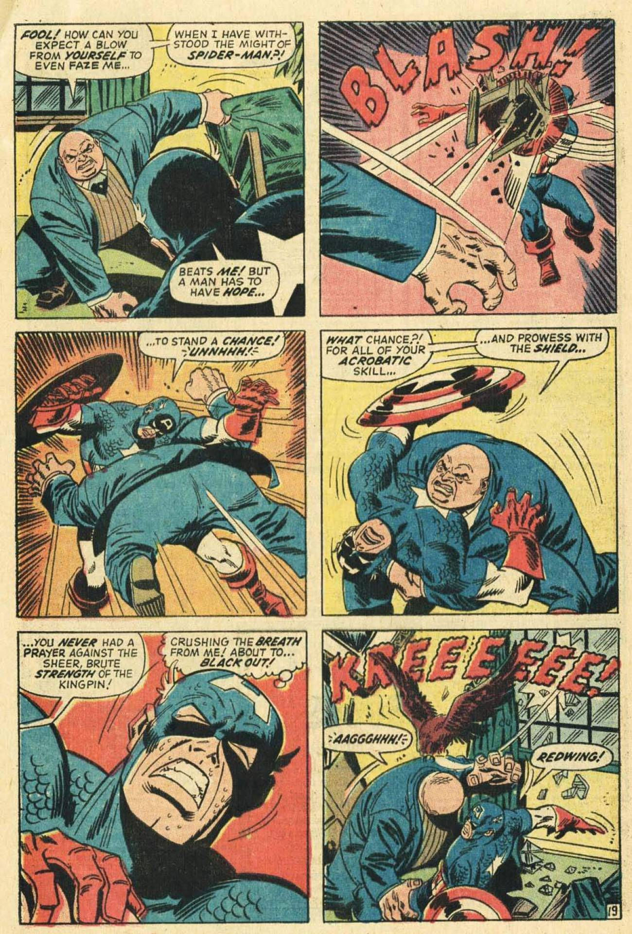 Wallpaper #Xxk2EI8BtGB6xQ78116h54 Captain America vs Kingpin Battles Comic Vine