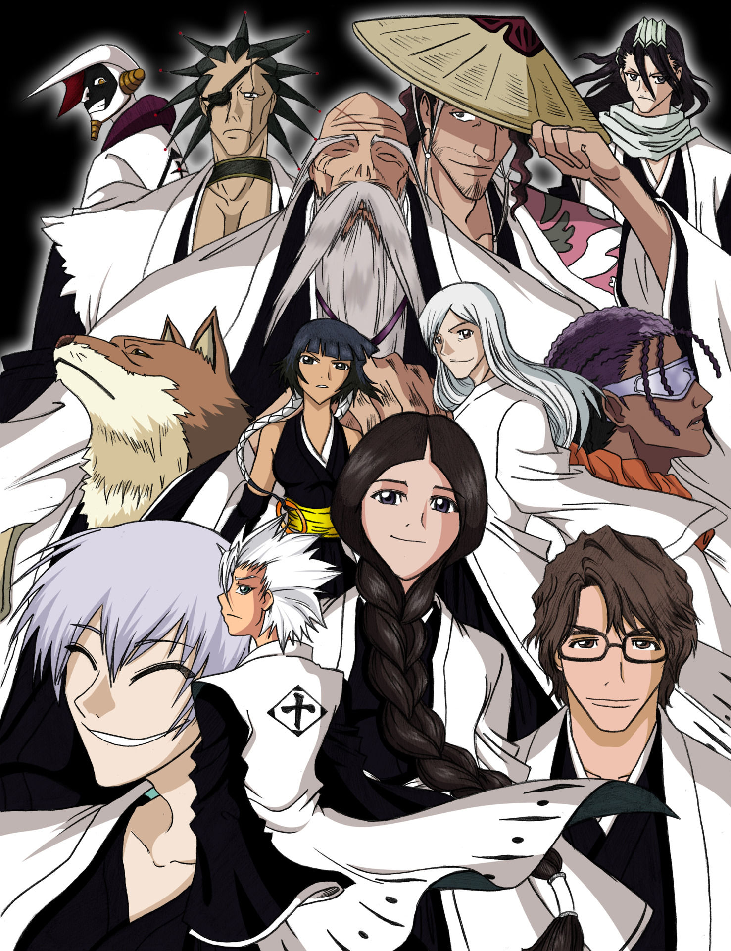 Wallpaper #eGc_9ZIBSpphPi3-s36N95 Hokage Naruto vs Gotei 13 Battles Comic Vine