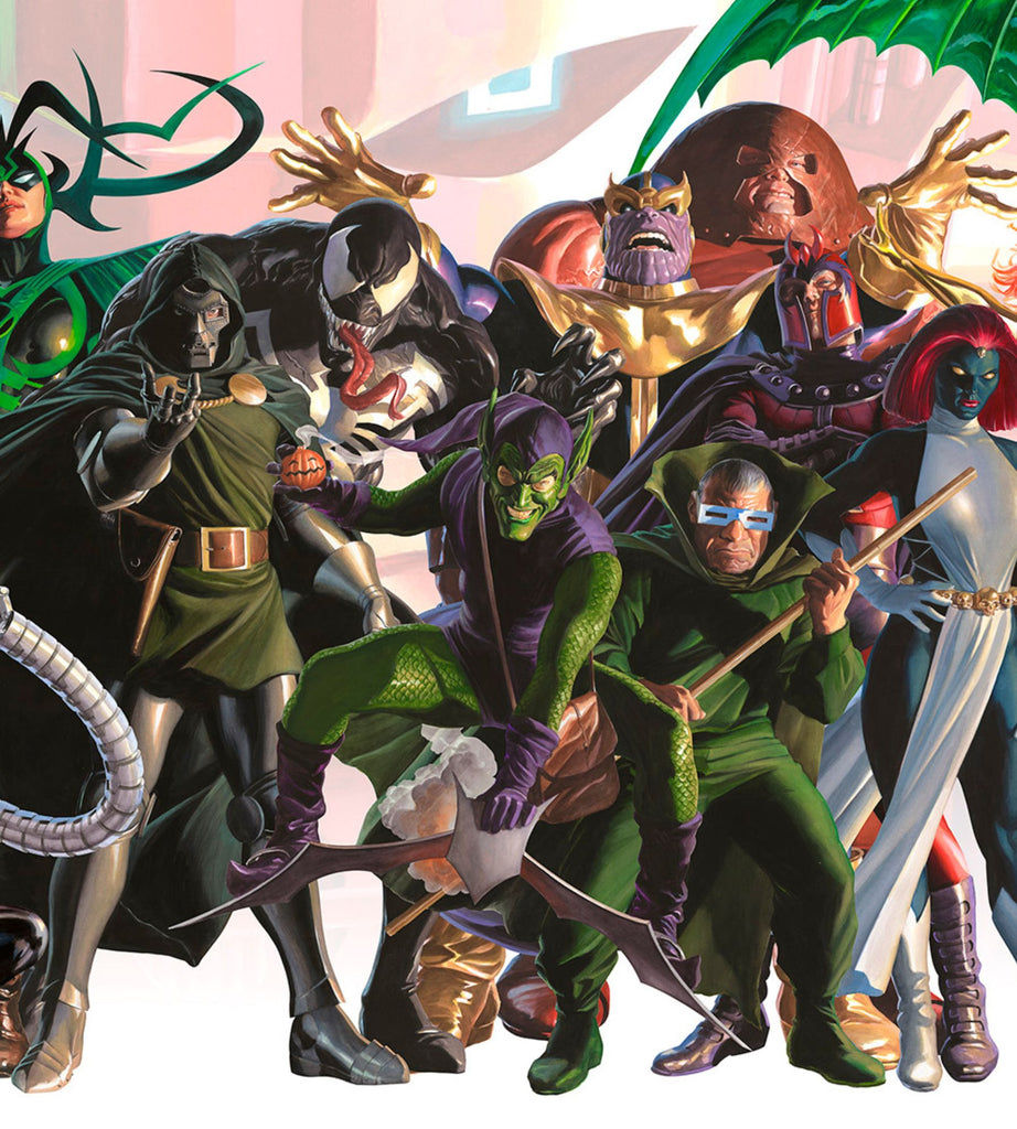 Wallpaper #Zbmb3pIBJvJKYCmE0wby236 Marvel Villains Alex Ross Art