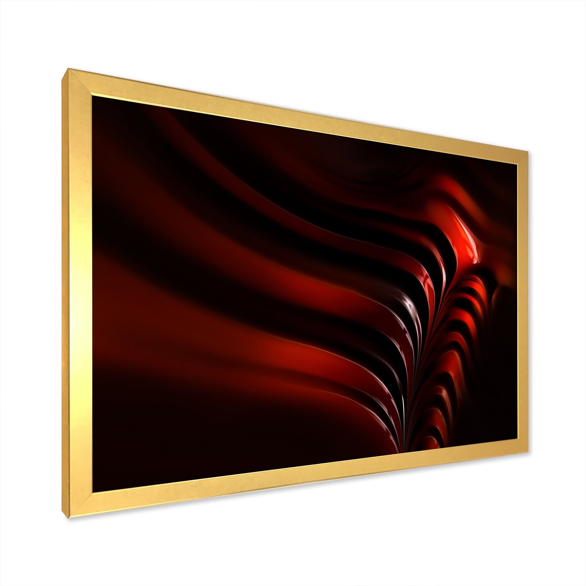 Wallpaper #Zmda6pIBSpphPi3-wkYj243 Designart Abstract Red Vortex Modern Framed Art Print Bed Bath