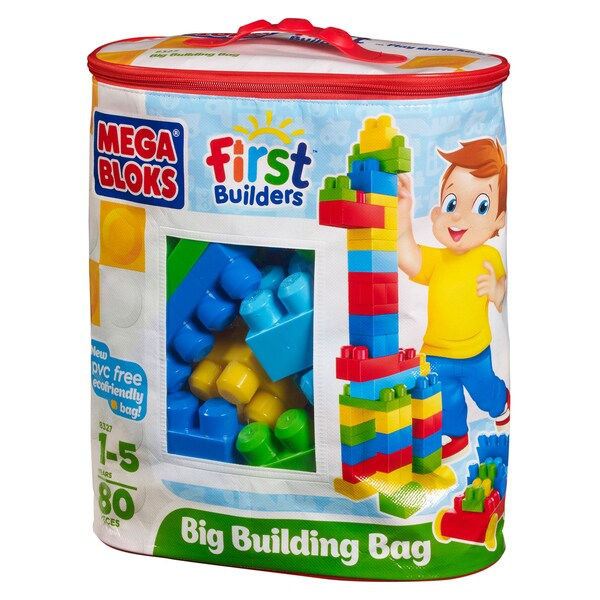 Wallpaper #634d6 Mega Bloks First Builders Big Building Bag with Big Building Blocks