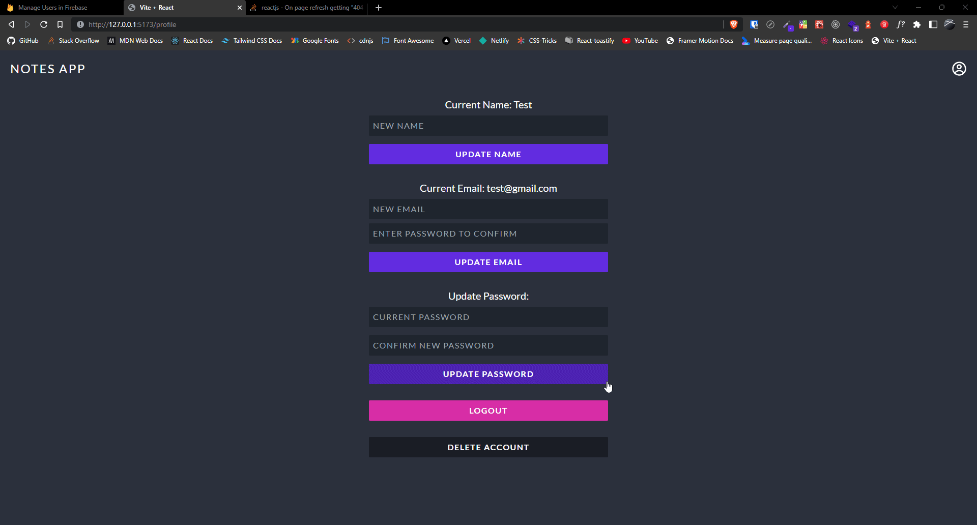 Wallpaper #UmcTB5MBSpphPi3-zMSm36 Javascript Errorcrash When React Project Page is Refreshed but Not