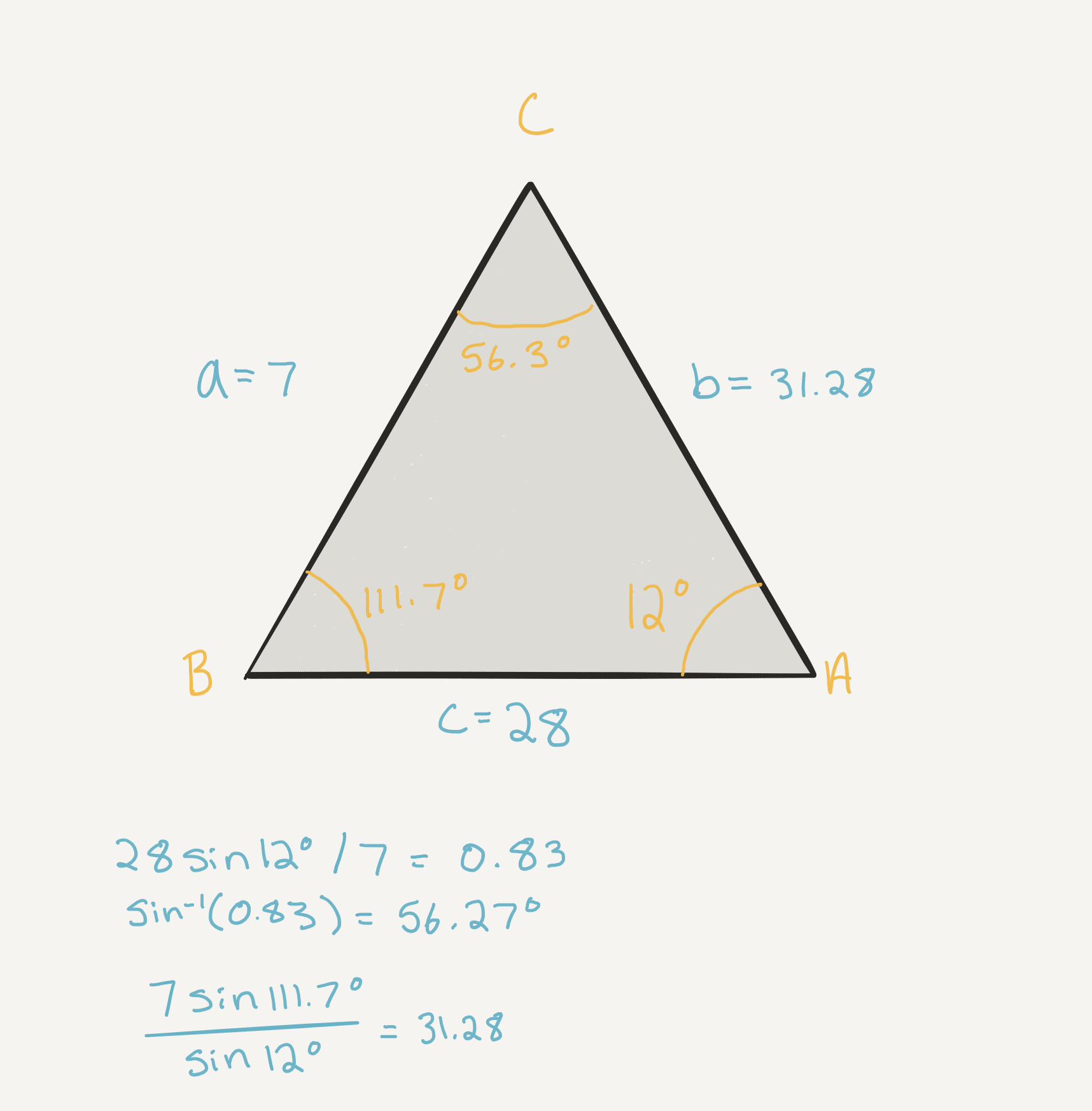 Wallpaper #_GcLCZMBSpphPi3-ZM3k152 Acute Triangle with Measurements