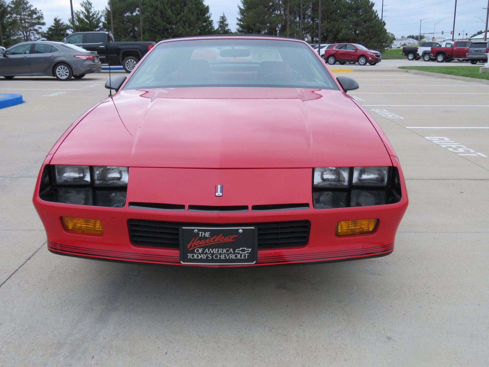 Wallpaper #LUCNMZMBJhL2WPbagMe1257 Lot 14d 1987 Chevrolet Camaro Rs Convertible Vanderbrink Auctions