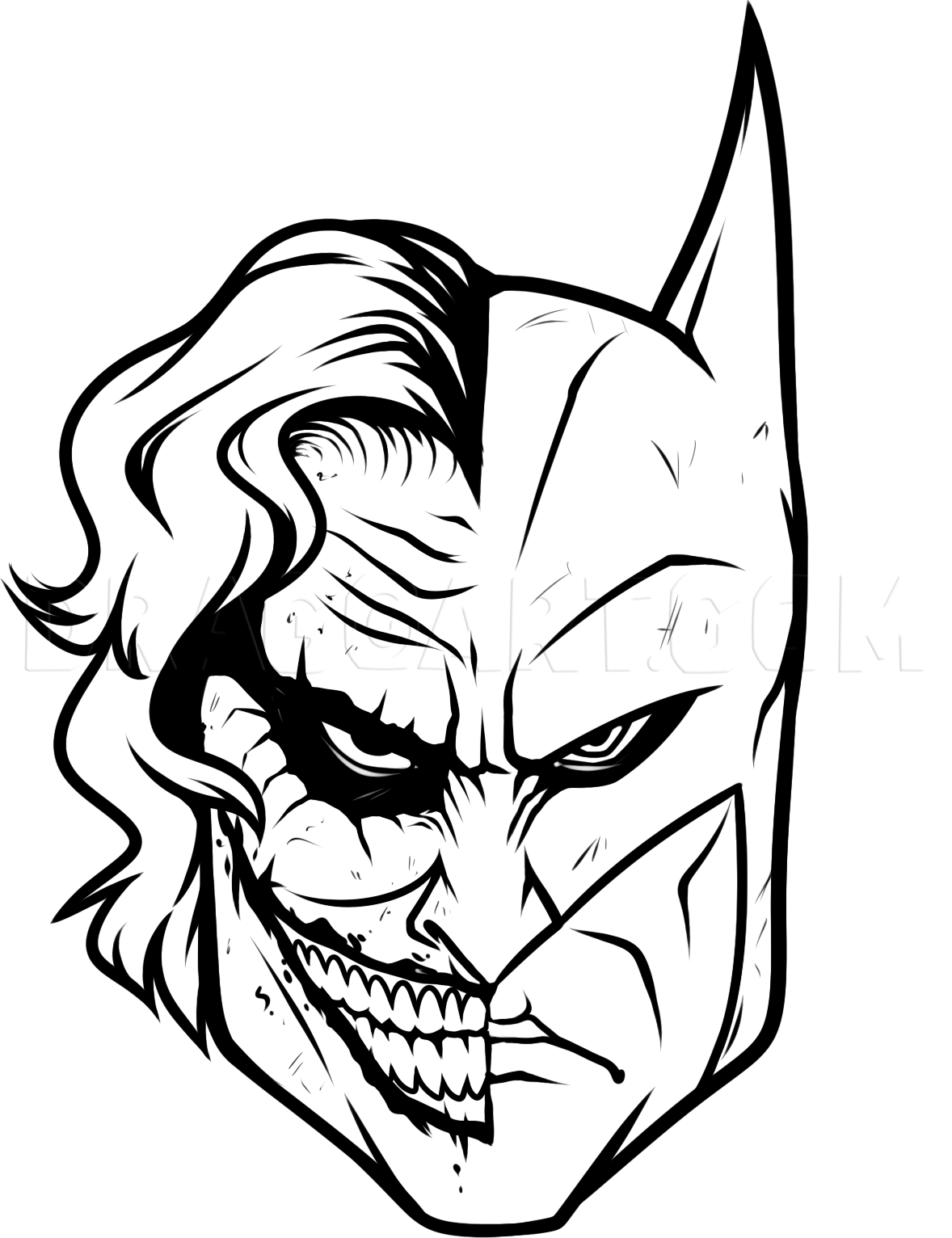 Wallpaper #chmkMY8BtGB6xQ7815Ys46 How to Draw Joker and Batman Step by Step DC Comics Comics Free