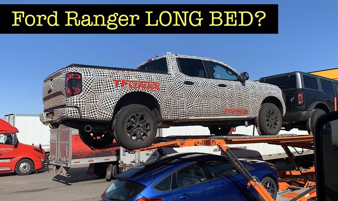 Wallpaper #i2d--5IBSpphPi3-U5QS388 Spotted 2024 Ford Ranger Crew Cab Long Bed Ranger6g 2024 Ranger