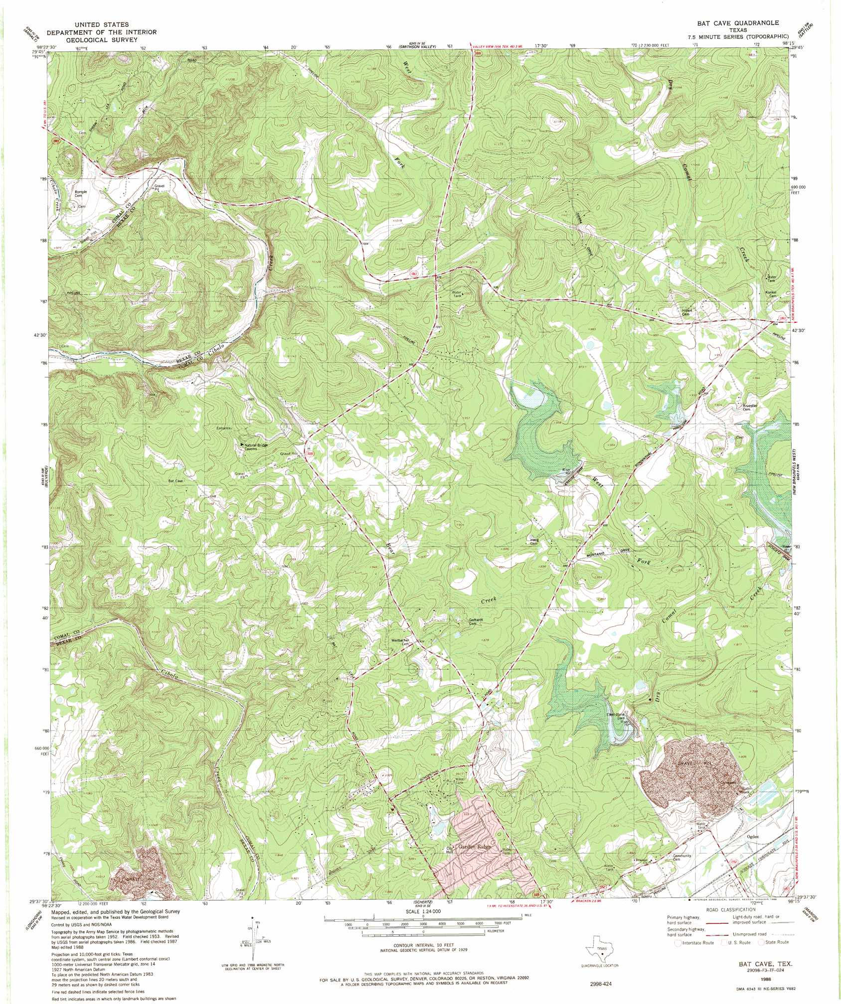 Wallpaper #ZRkzO48BtGB6xQ78Na8u11 Bat Cave Topographic Map Tx Usgs Topo Quad 29098f3