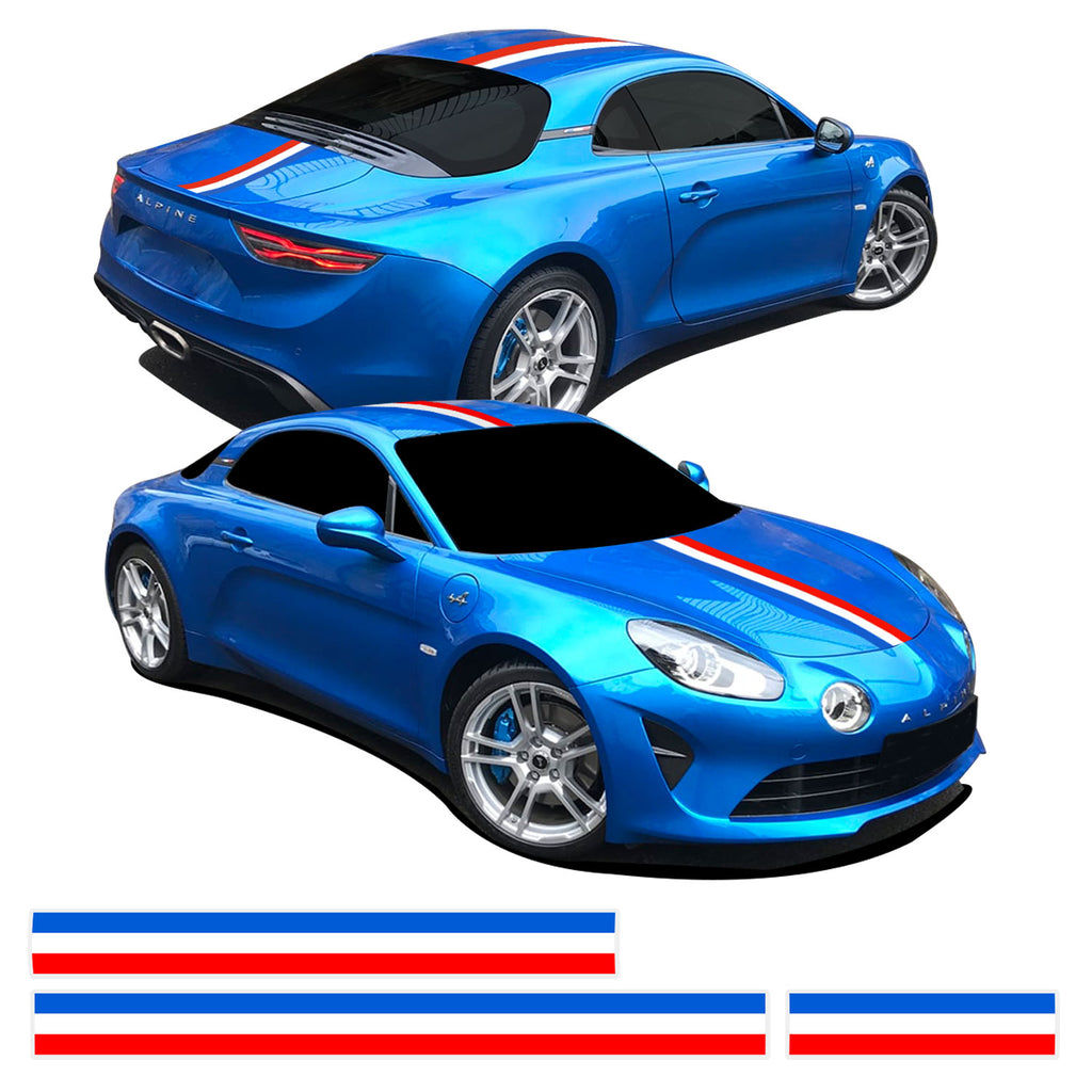 Wallpaper #_F7fMpMBborbLbczHl-2109 Alpine A110 Car Body Stripes Graphic Stickers Concept Graphics