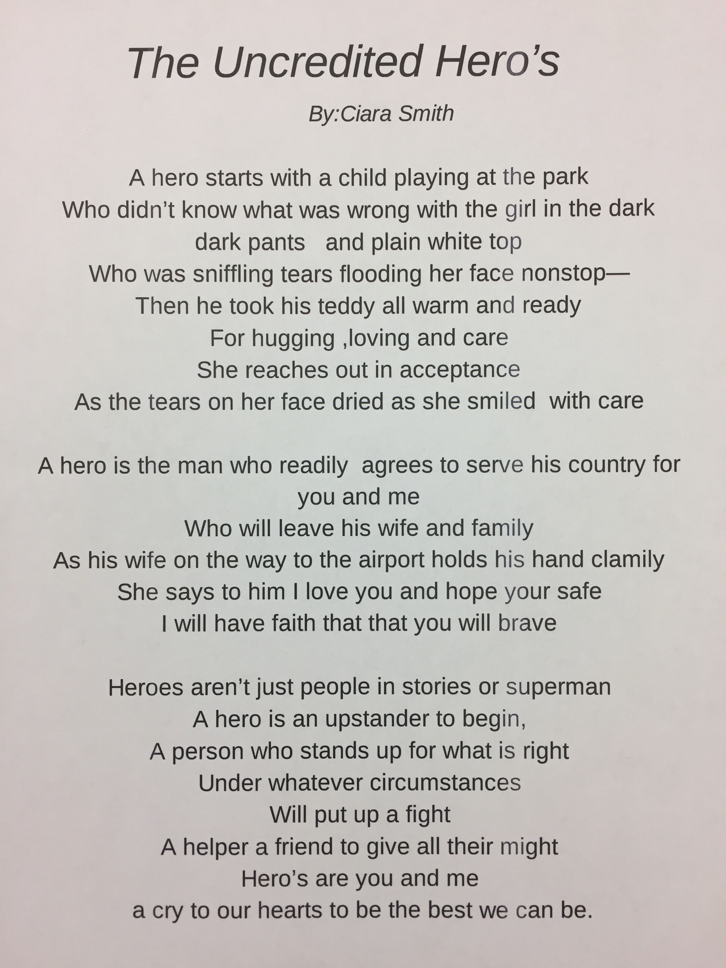 Wallpaper #zWfL55IBSpphPi3-_Tmg356 Poetry Lessons Hero Poems Heroes Around Me Kidsbook Friends