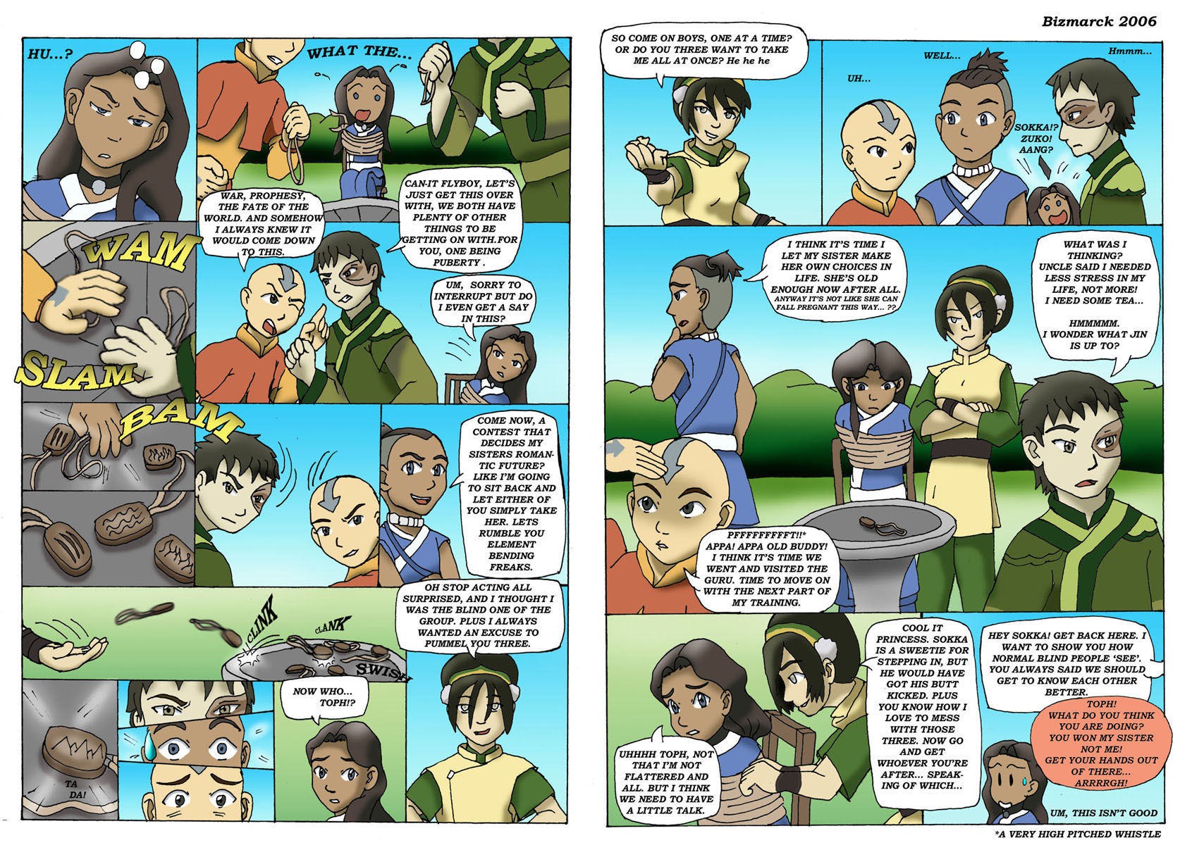 Wallpaper #EQDx644BSdW8dNouExMe27 Avatar Comic by Bizmarck on Deviantart