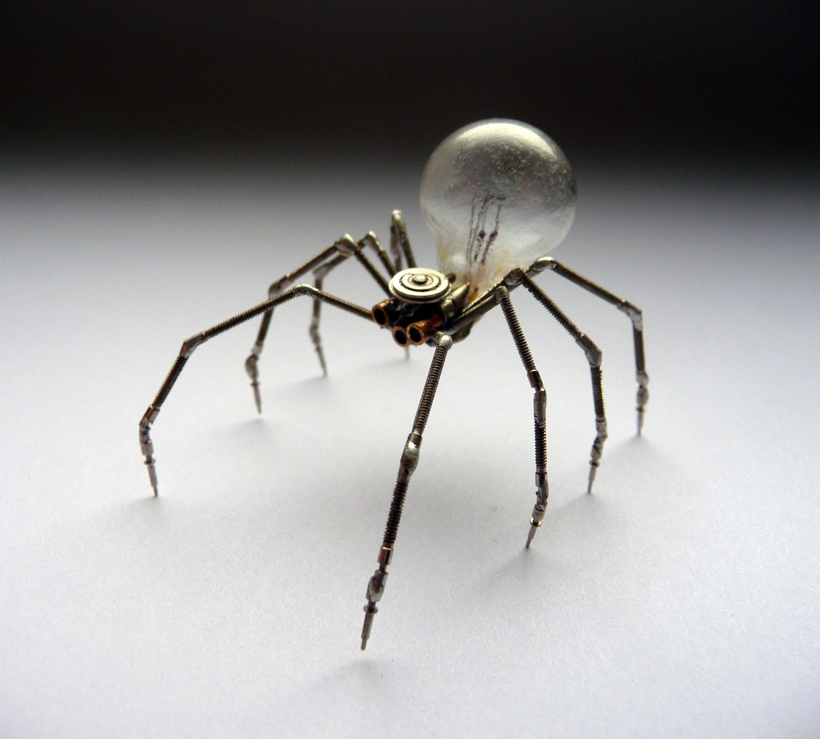 Wallpaper #MVgVNJMBzN9vxX348jvw32 Neat Spider Steampunk Artwork Junk Art Steampunk Animals