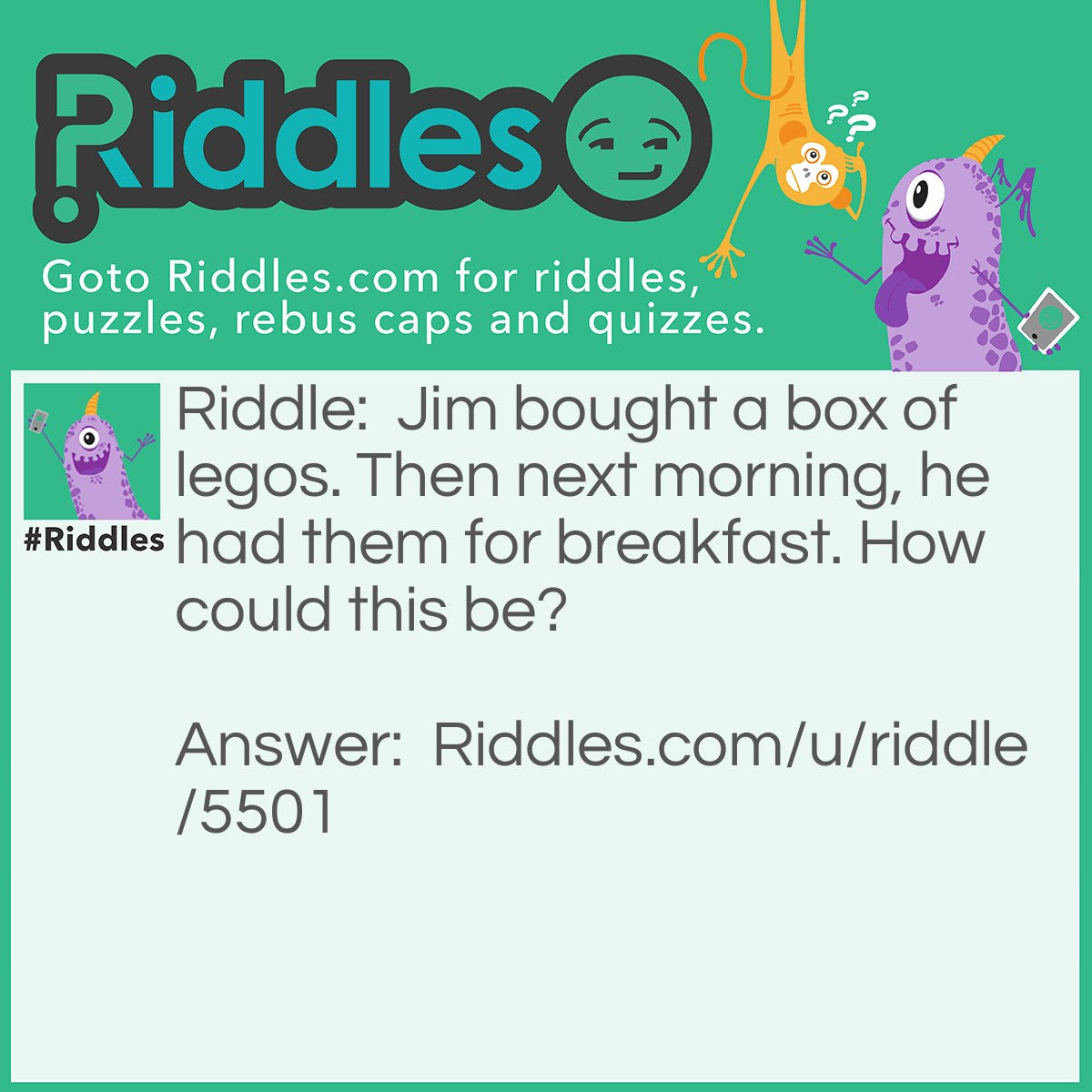 Wallpaper #B6WGN5MBVBiSkHCa7own240 Legos Riddle and Answer Riddlescom