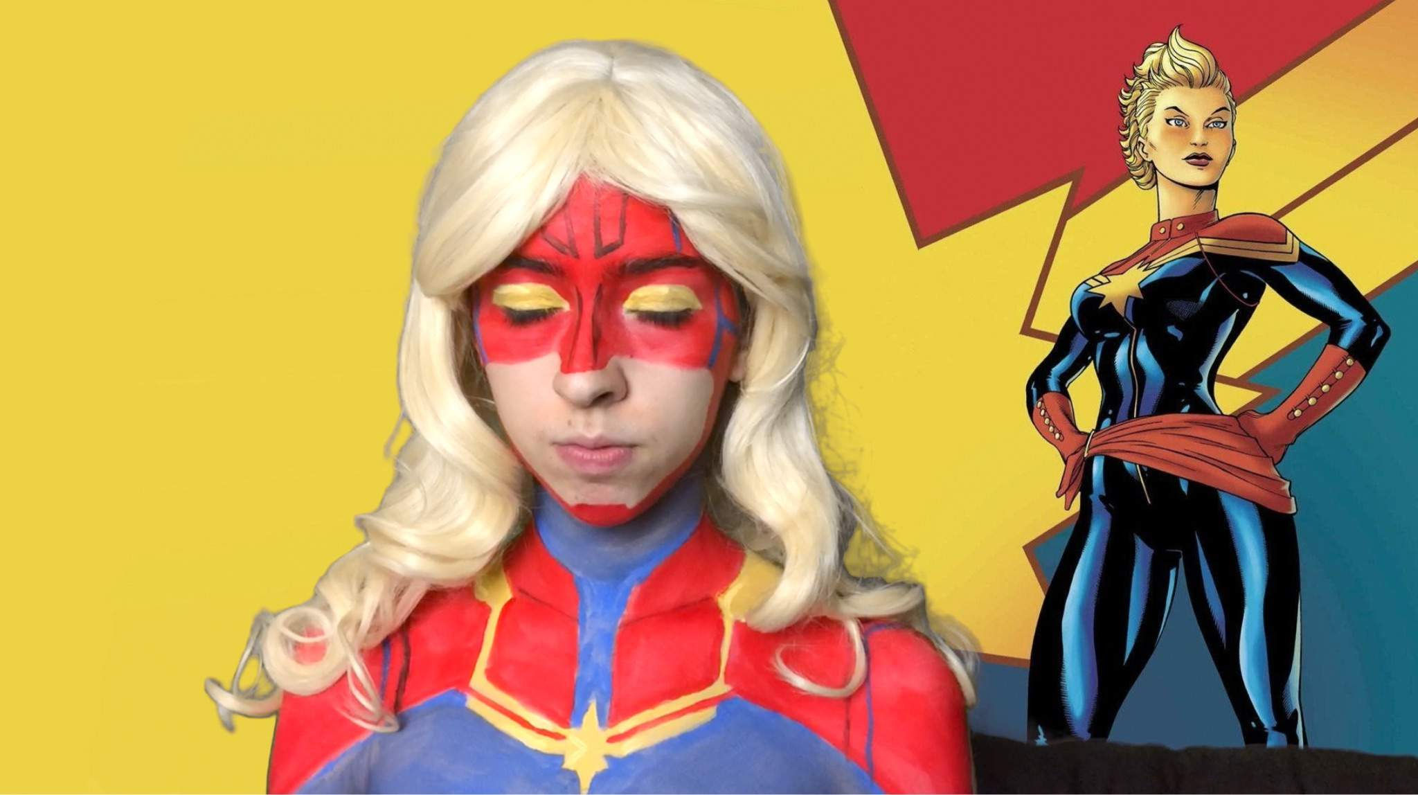 Wallpaper #qjELNpMB5zzyi_yYO1iF68 Captain Marvel Cosplay Marvel Amino