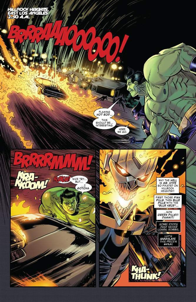 Wallpaper #UmfnApMBSpphPi3-dbEP5 Ghost Rider vs the Hulk Amadeus Cho Marvel Amino