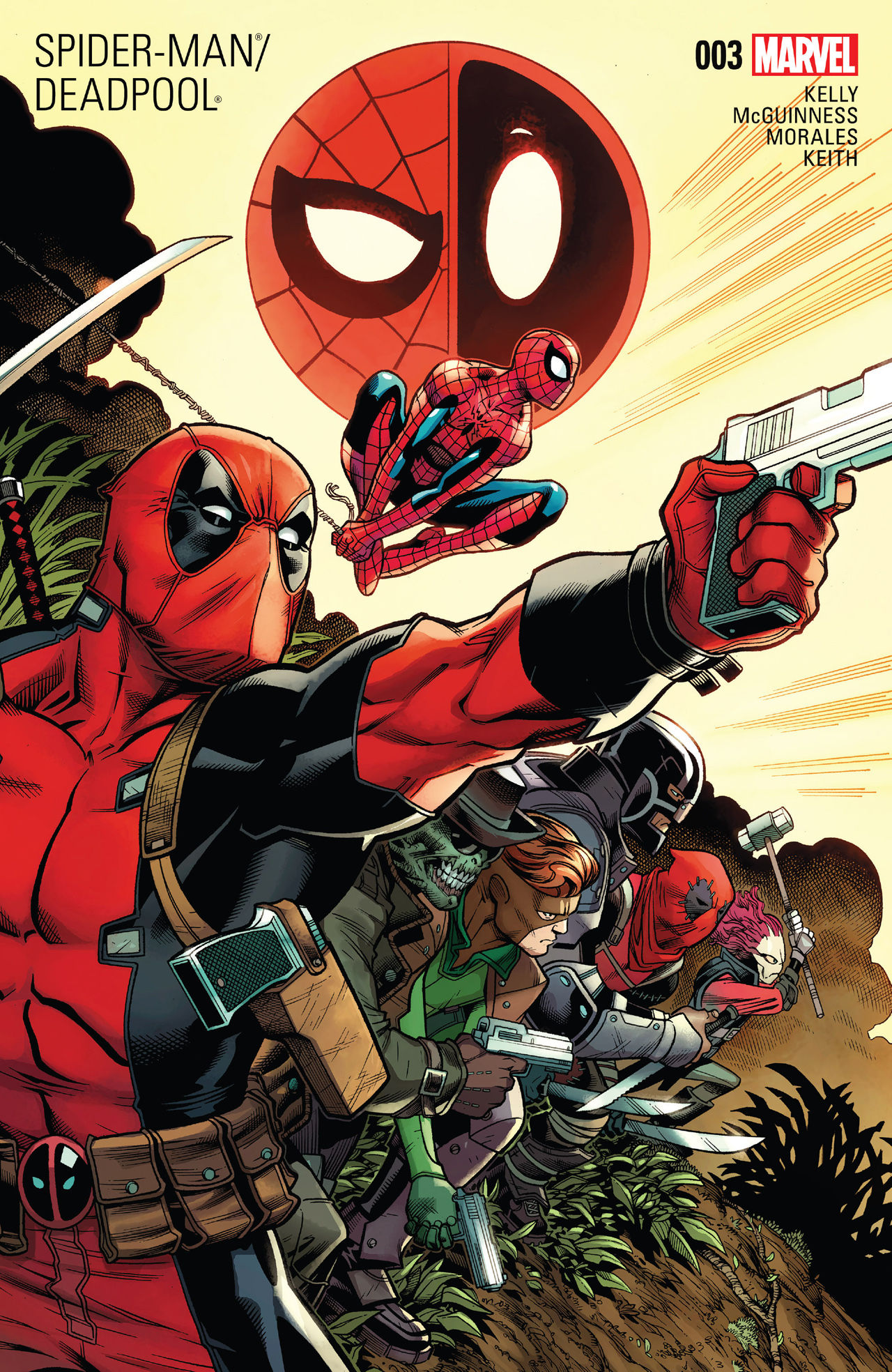Wallpaper #3GhyHJMBSpphPi3-MCIA350 Spider Mandeadpool Na Angliiskom Iazyke Komiksy Deadpool Never Die