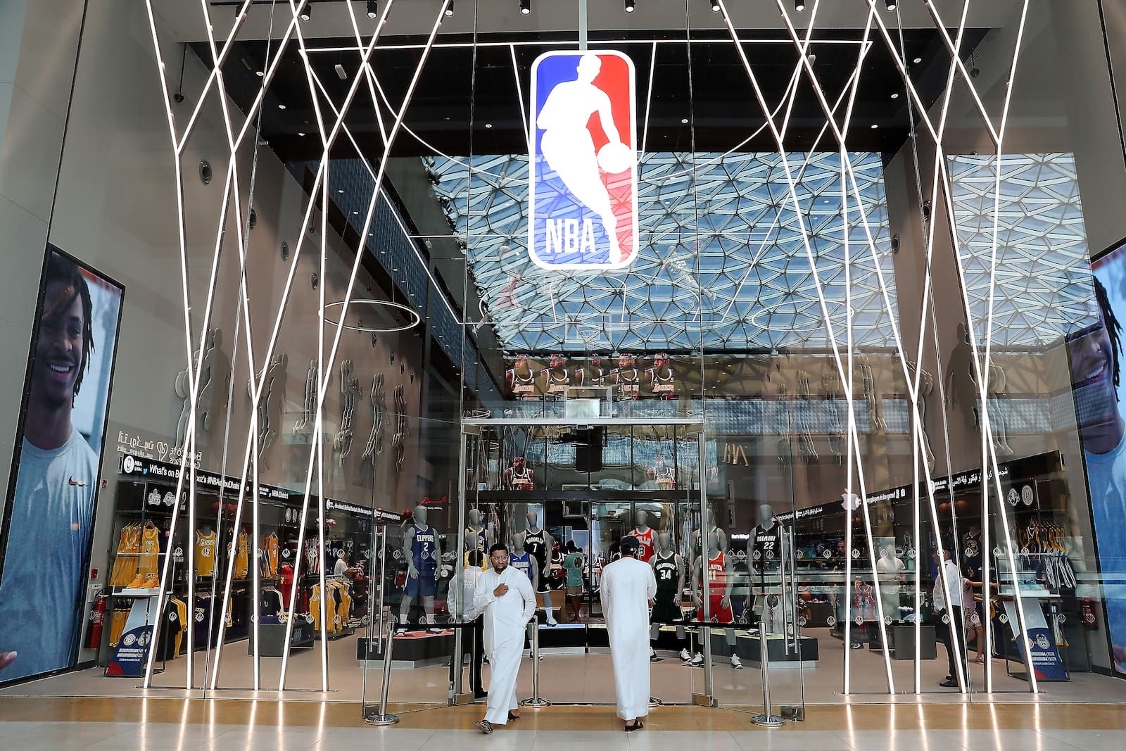 Wallpaper #mmd2EpMBSpphPi3-UvvA50 Official NBA Store Opens at Yas Mall in Abu Dhabi